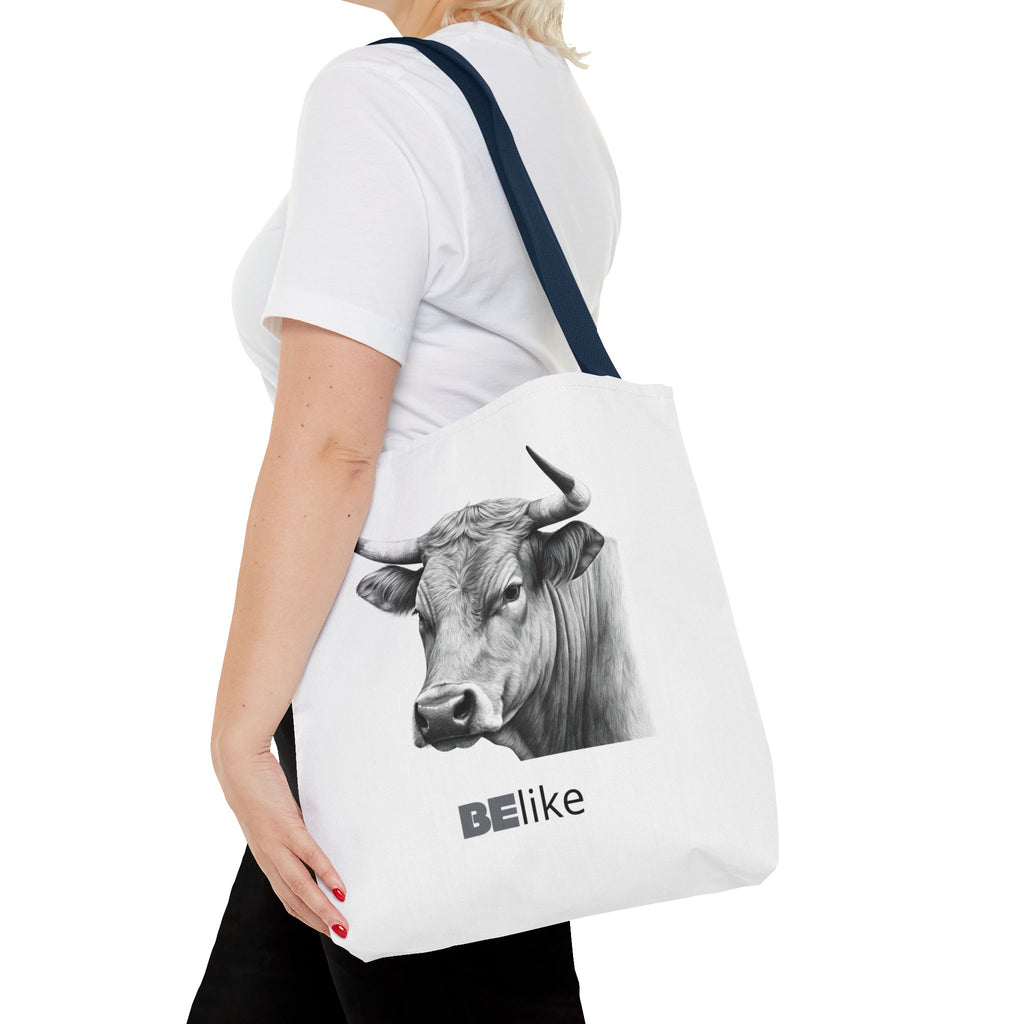 BElike the Bull Tote Bag | Strong & Stylish Animal Spirit Bag | BElike.store