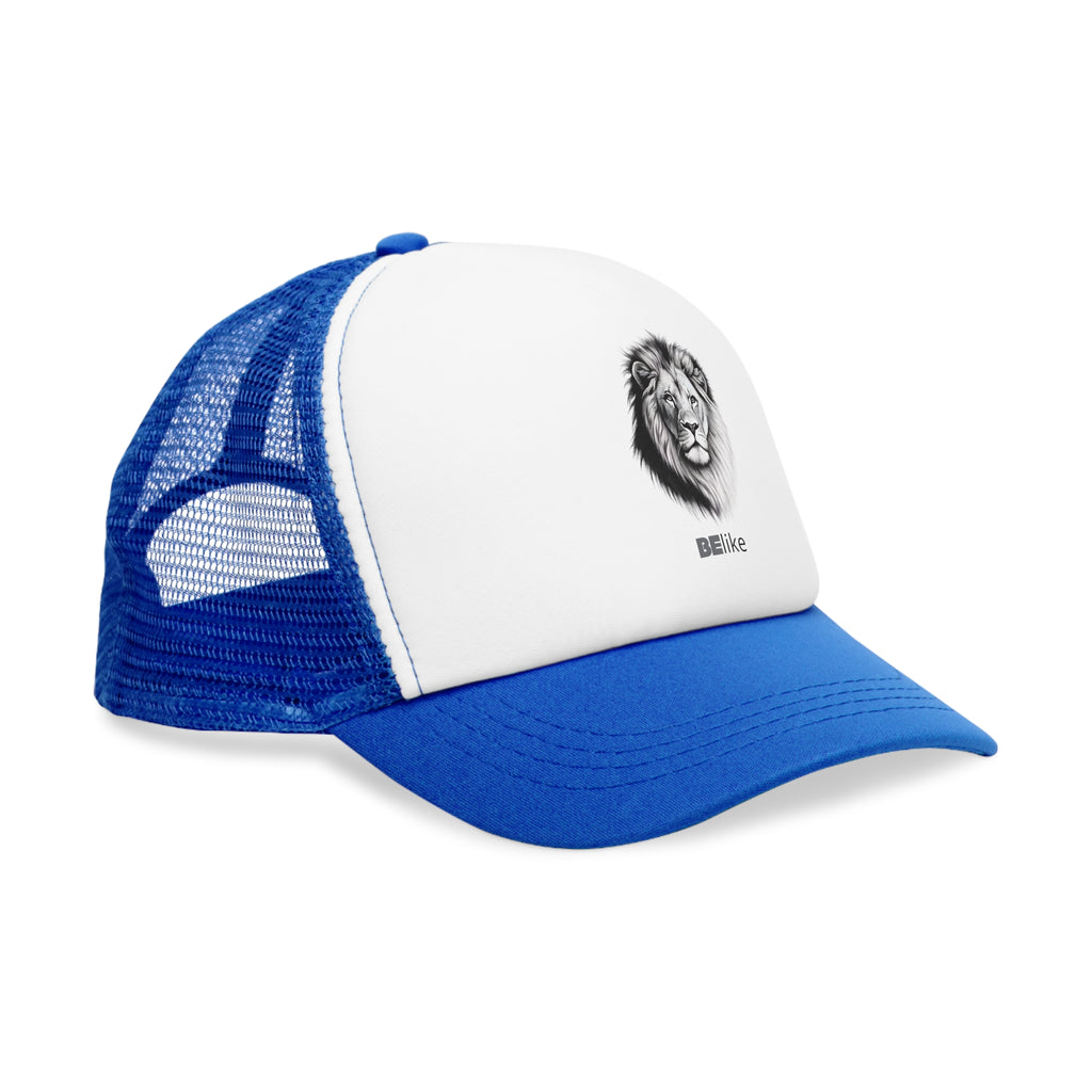 BElike the Lion Trucker Cap | Minimalist Spirit Animal Hat | BElike.store