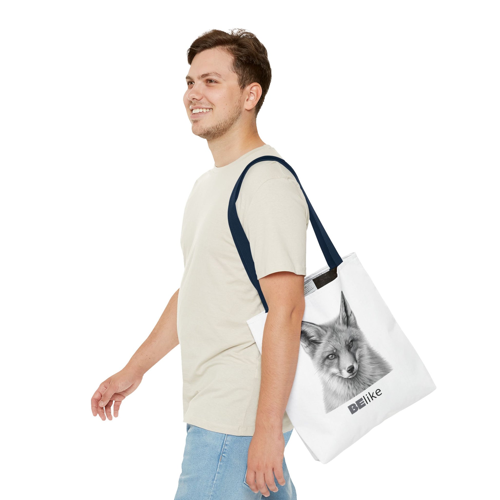 BElike the Fox Tote Bag | Inspirational Spirit Animal Tote | BElike.store