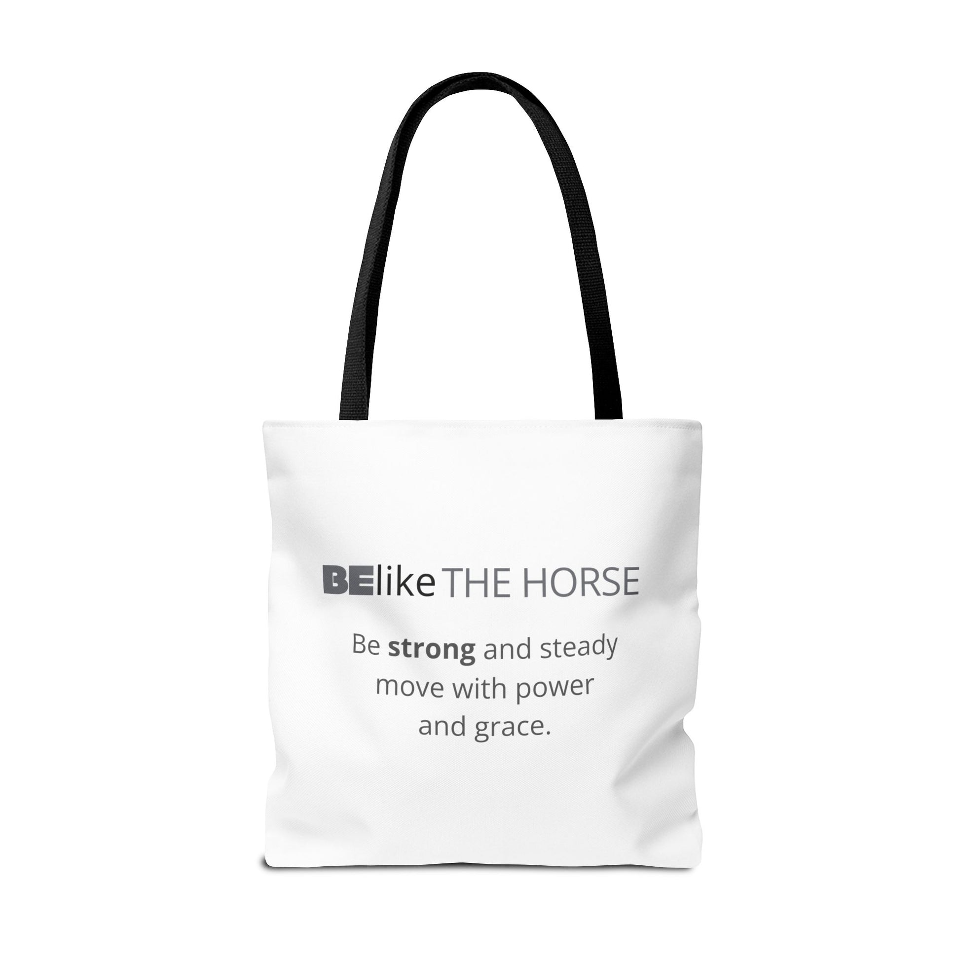 BElike the Horse Tote Bag | Inspirational Animal Spirit Bag | BElike.store