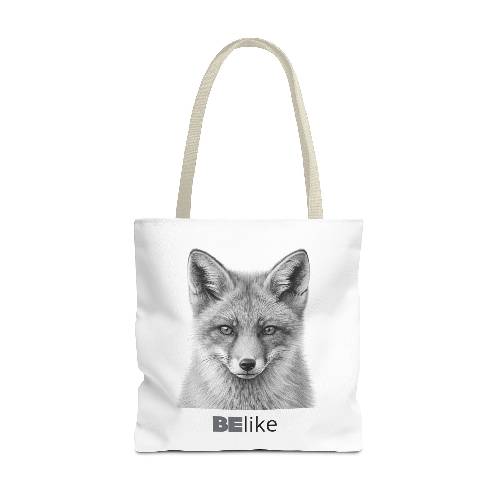 BElike the Fox Tote Bag | Inspirational Spirit Animal Tote | BElike.store