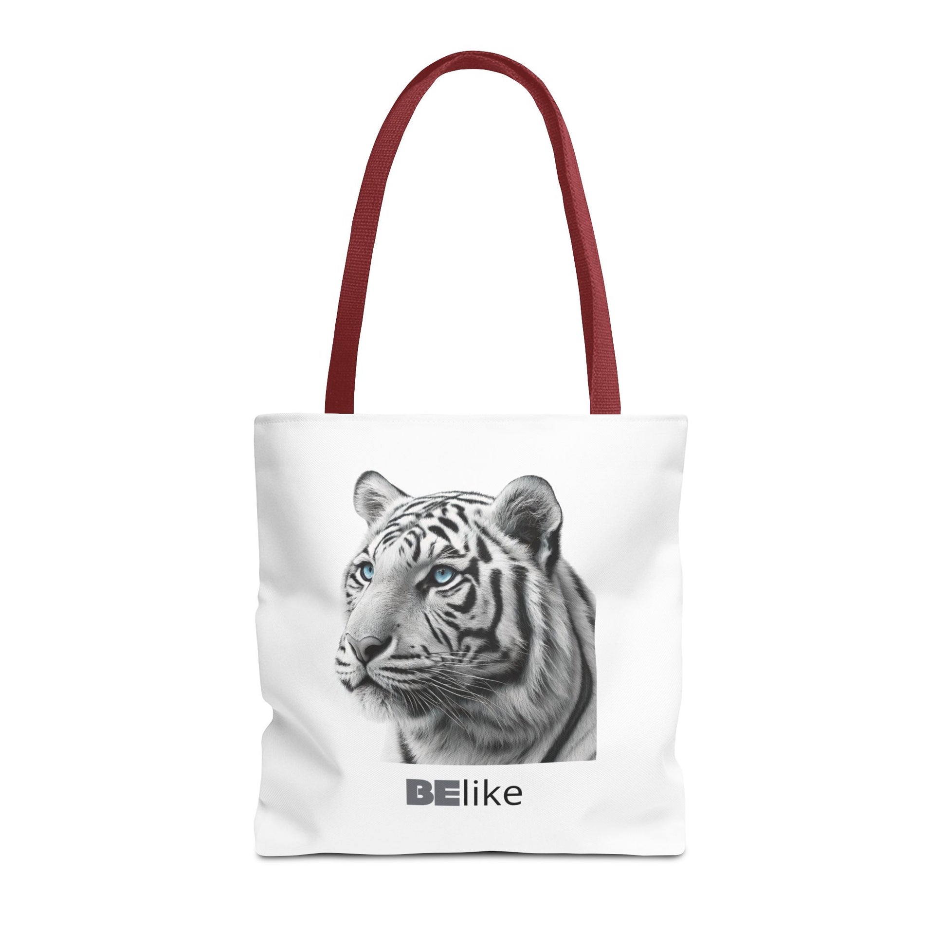BElike the White Tiger Tote Bag | Independent & Strong | BElike.store