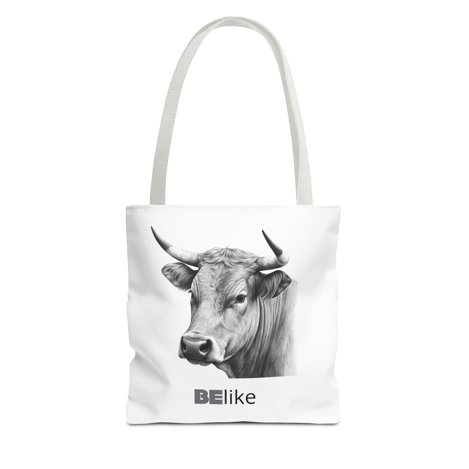 BElike the Bull Tote Bag | Strong & Stylish Animal Spirit Bag | BElike.store
