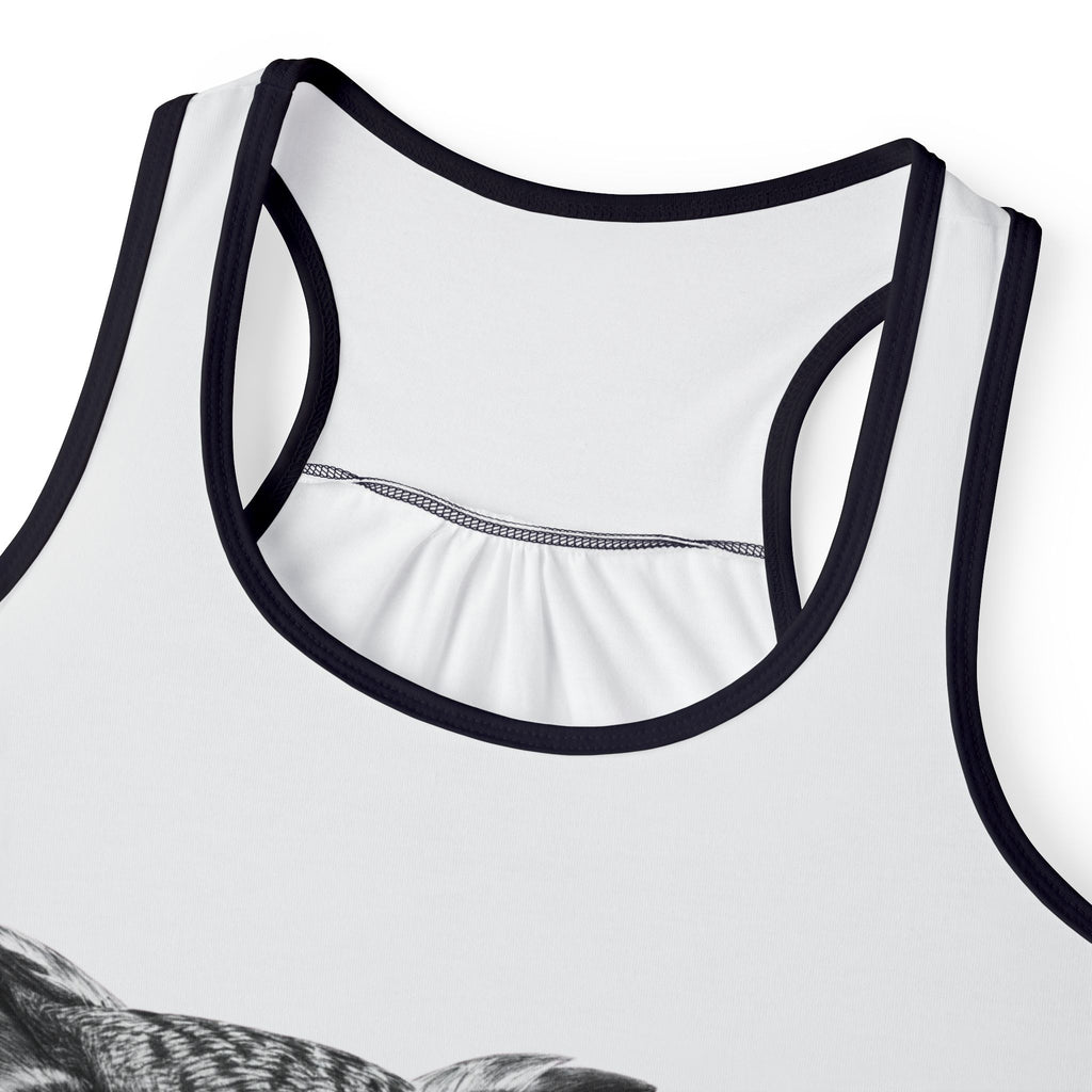 BElike the Owl Women's Tank Top | Light & Patience | BElike.store