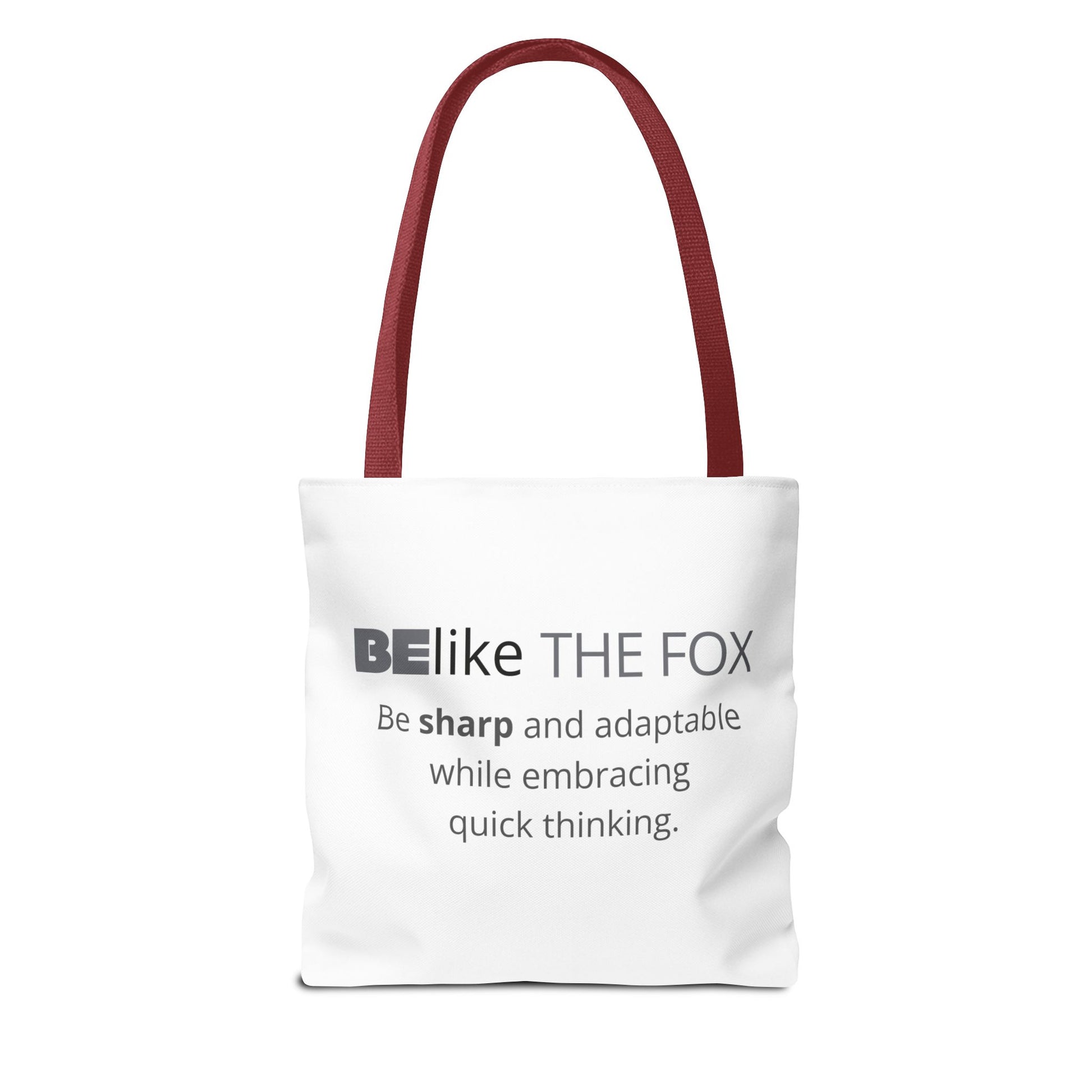 BElike the Fox Tote Bag | Inspirational Spirit Animal Tote | BElike.store