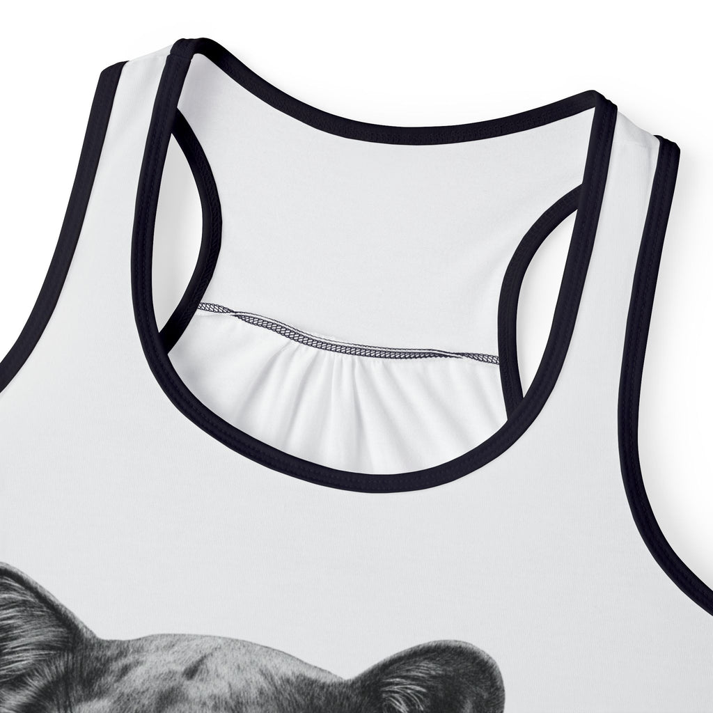 BElike the Black Panther Women's Tank Top | Elegant Power | BElike.store