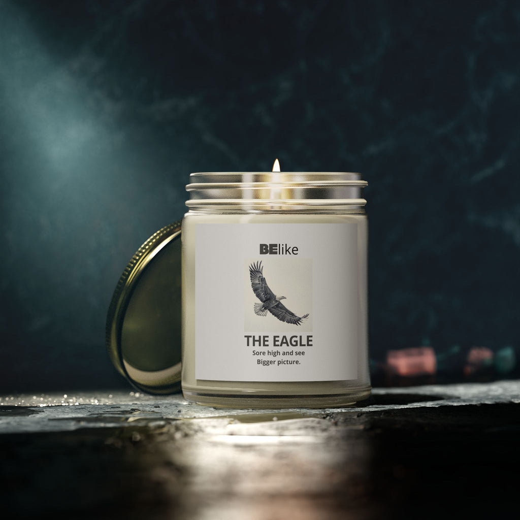 BElike The Eagle Scented Candle - Coconut Apricot Wax (4oz, 9oz)
