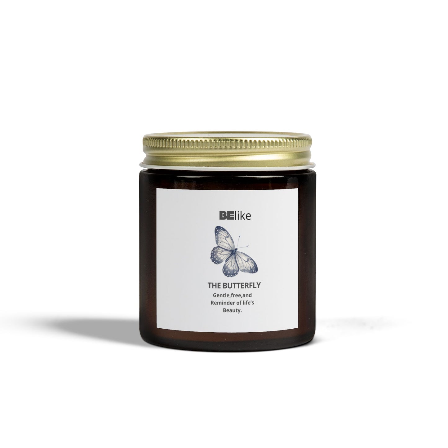 BElike The Butterfly Scented Candle - Coconut Apricot Wax (4oz, 9oz)
