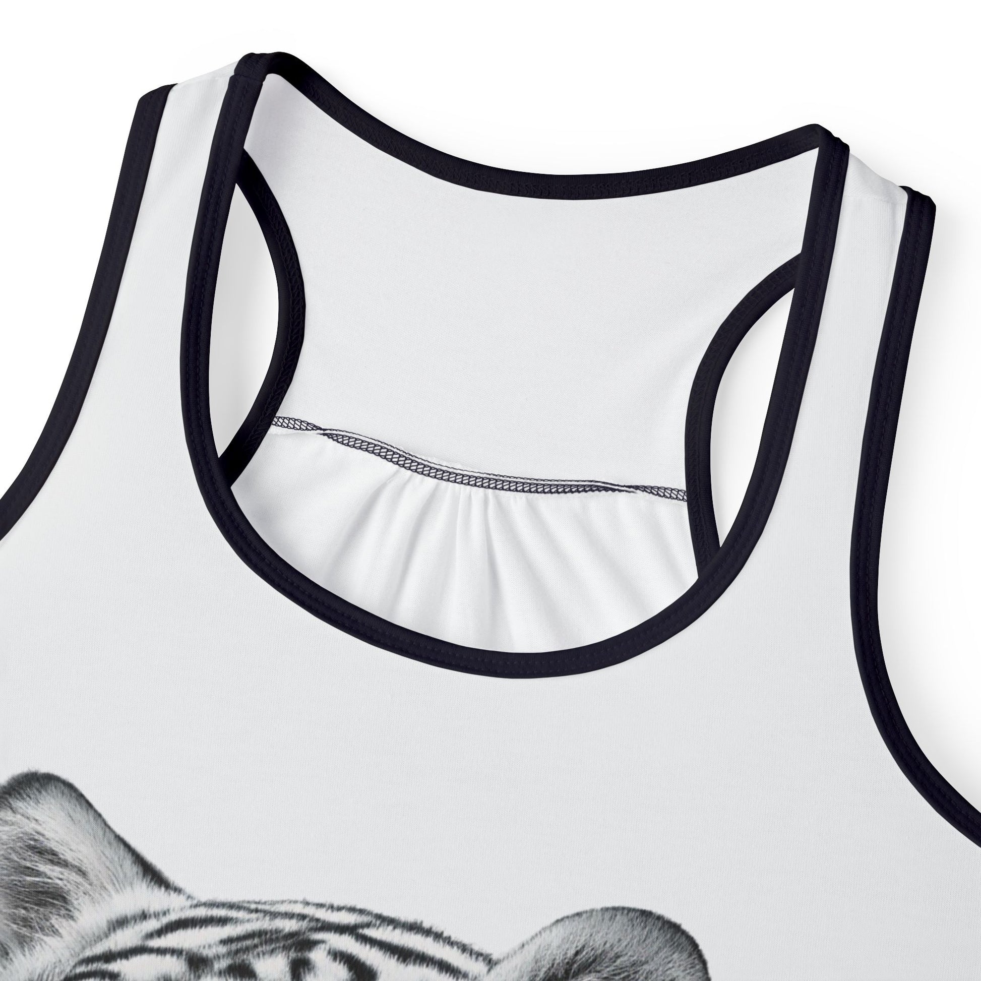 BElike the White Tiger Women’s Tank Top | Strength in Silence | BElike.store