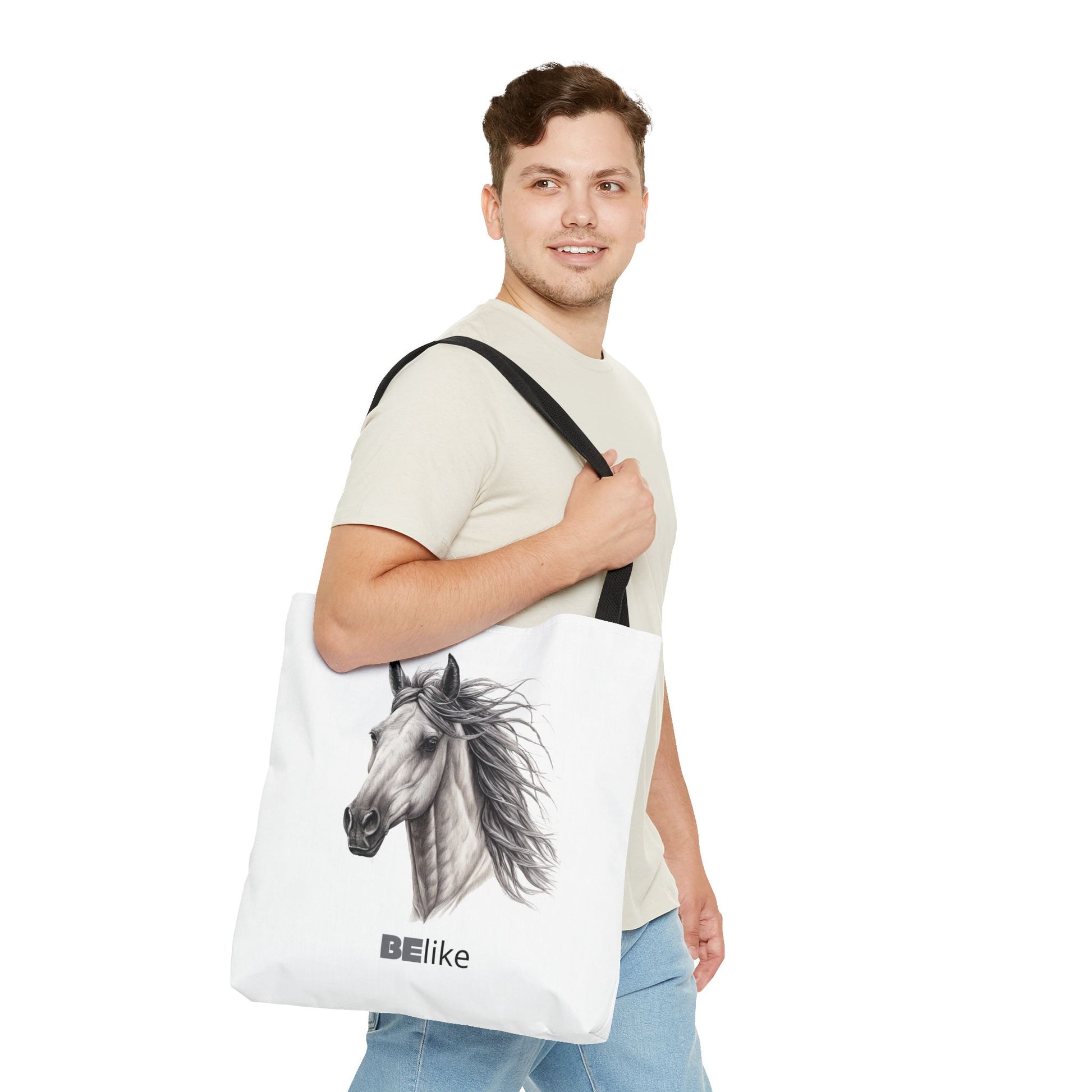 BElike the Horse Tote Bag | Inspirational Animal Spirit Bag | BElike.store