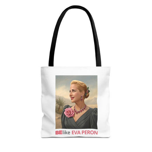 BElike Eva Perón Inspirational Tote Bag