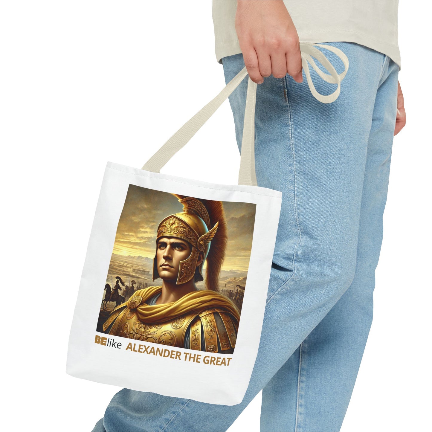BElike Alexander The Great Inspirational Tote Bag