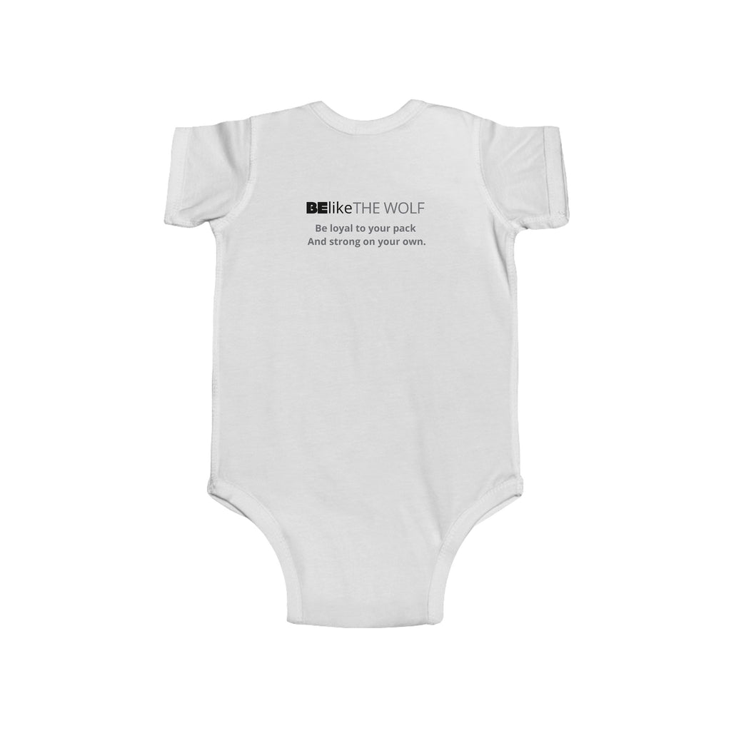 BElike the Wolf Infant Bodysuit | Inspirational Baby Clothes | BElike.store