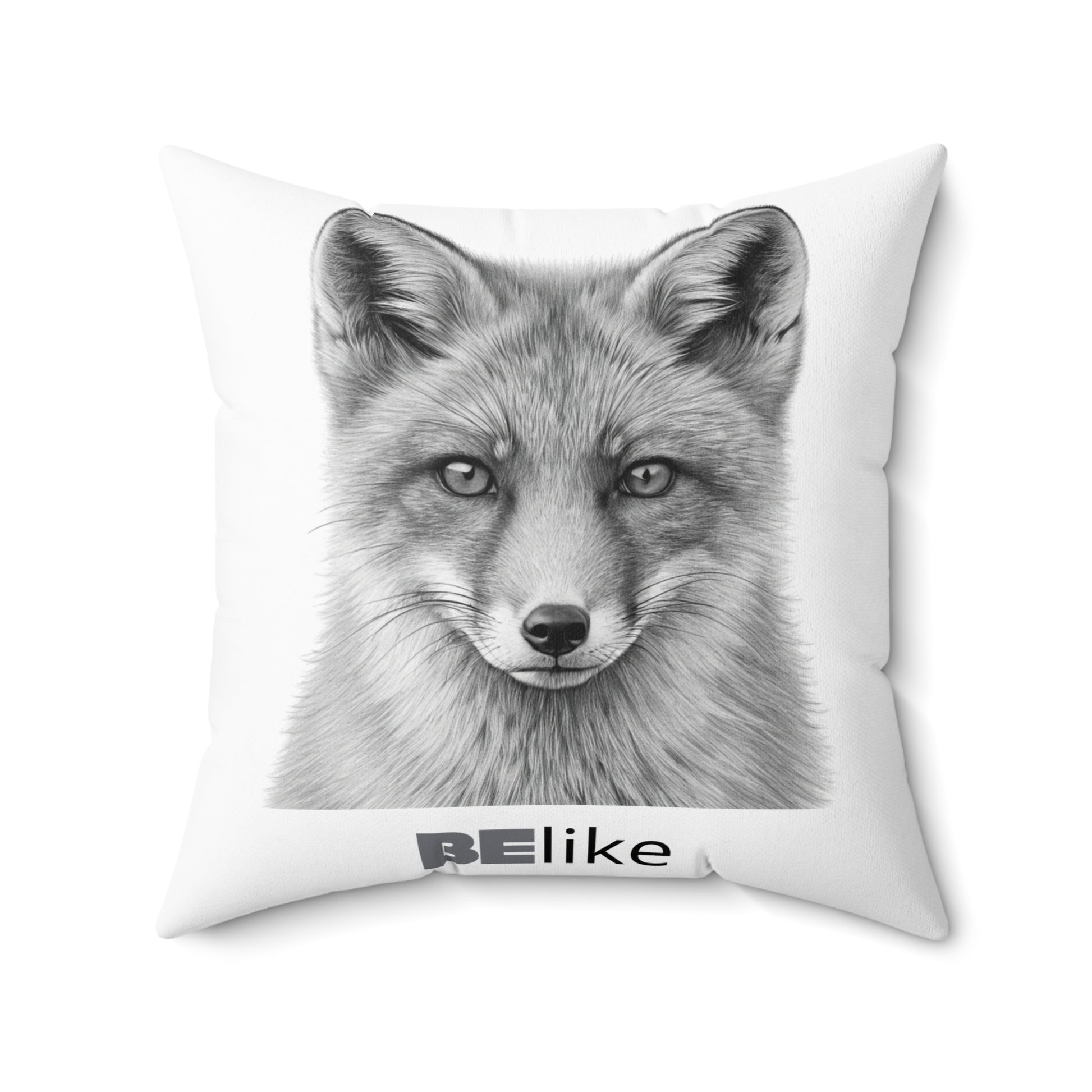 BElike the Fox Throw Pillow | Spirit Animal Home Decor | BElike.store