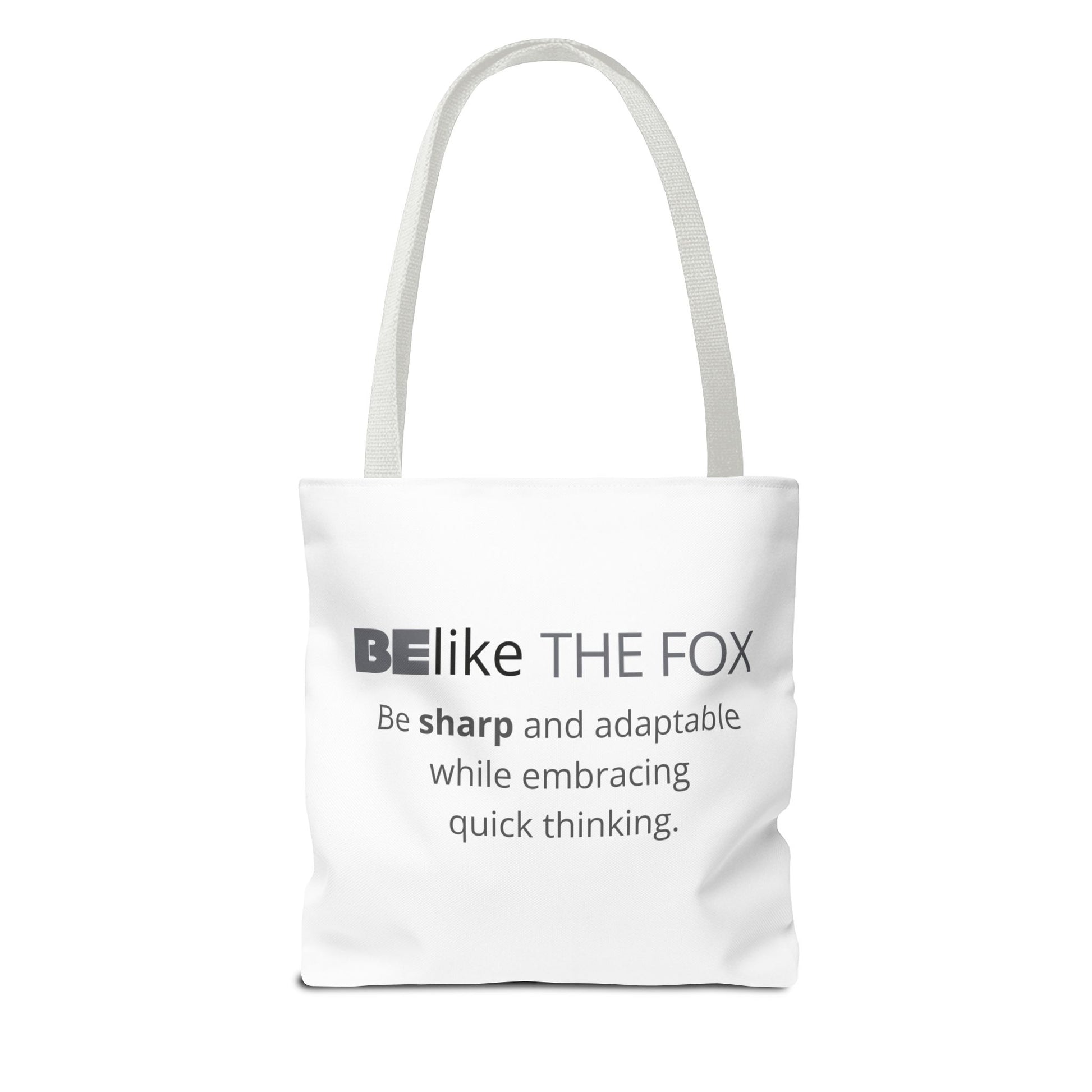 BElike the Fox Tote Bag | Inspirational Spirit Animal Tote | BElike.store