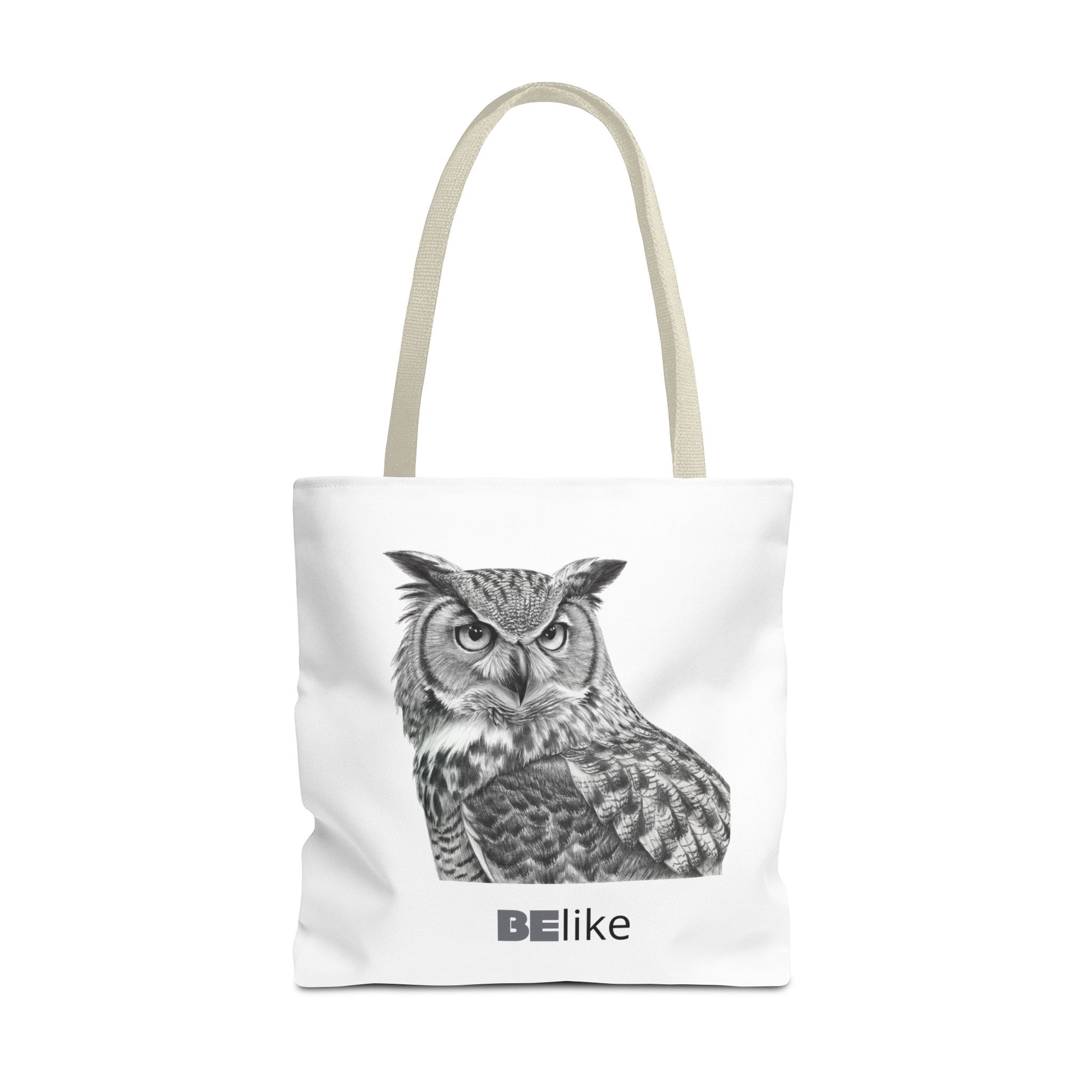 BElike the Owl Tote Bag | Patience & Purpose On the Go | BElike.store