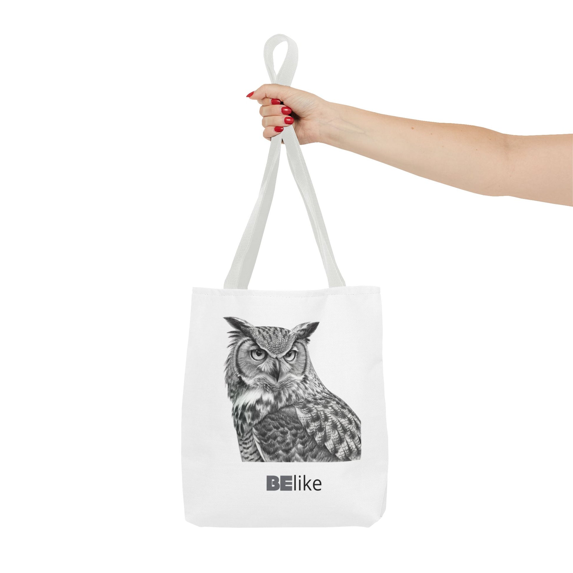 BElike the Owl Tote Bag | Patience & Purpose On the Go | BElike.store