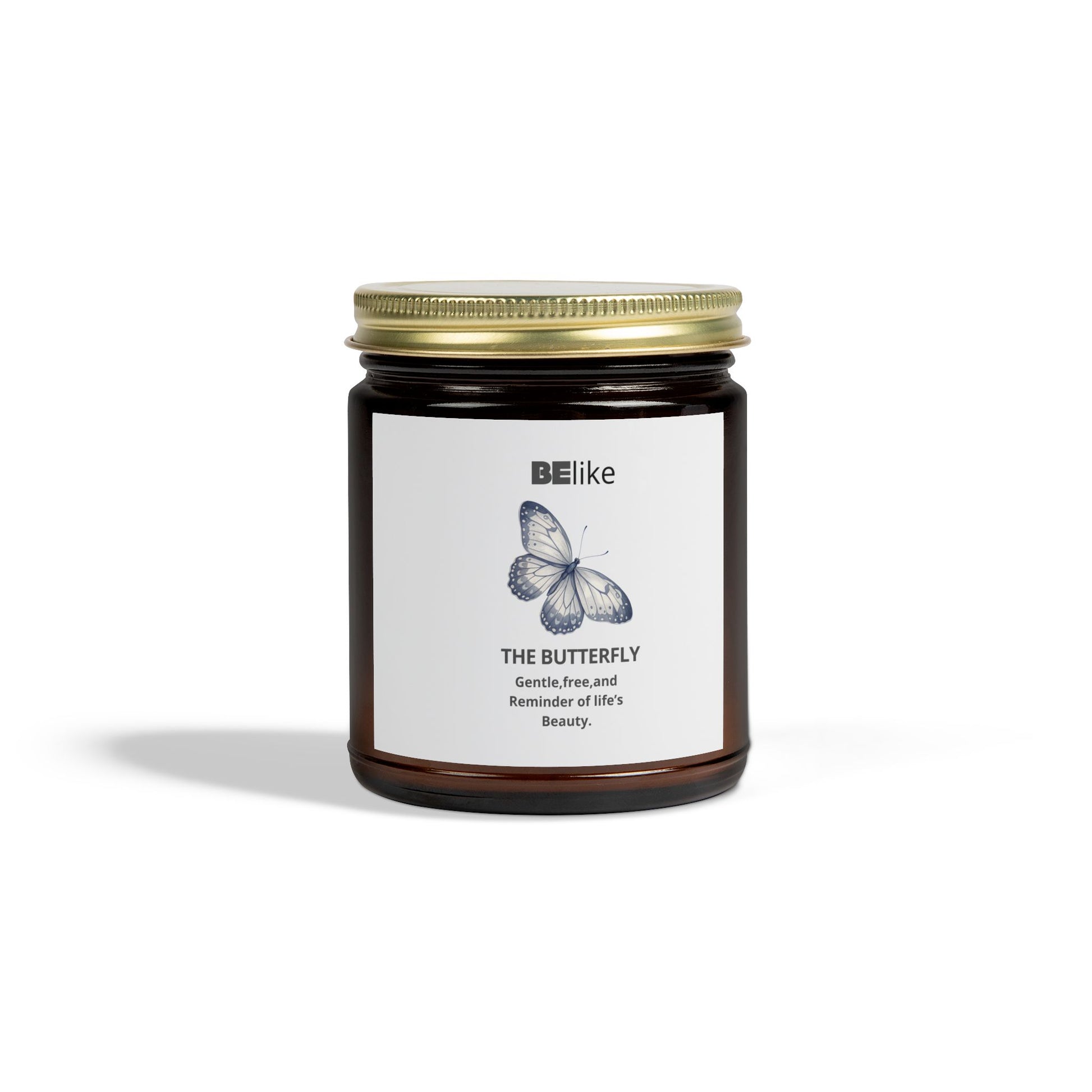 BElike The Butterfly Scented Candle - Coconut Apricot Wax (4oz, 9oz)
