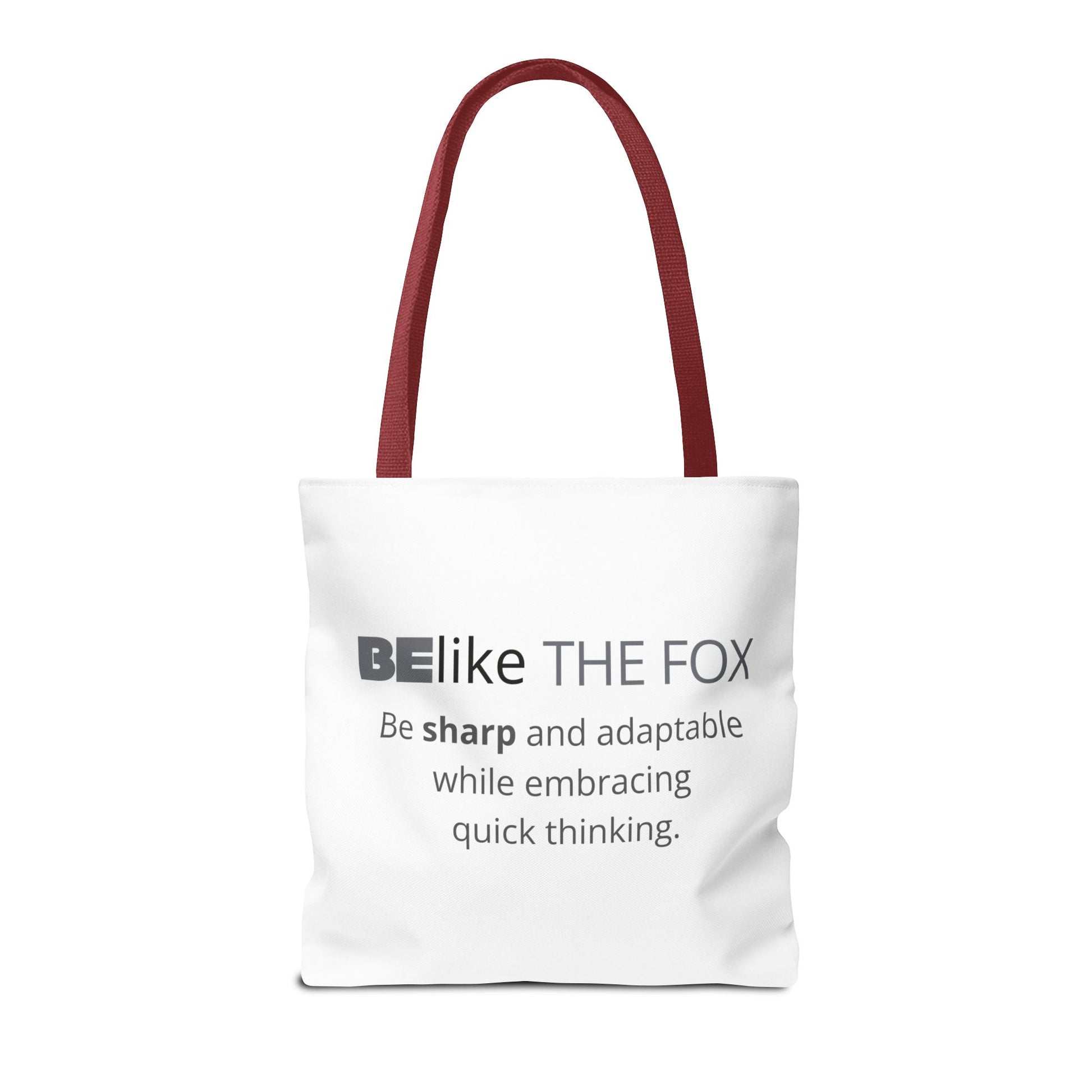 BElike the Fox Tote Bag | Inspirational Spirit Animal Tote | BElike.store
