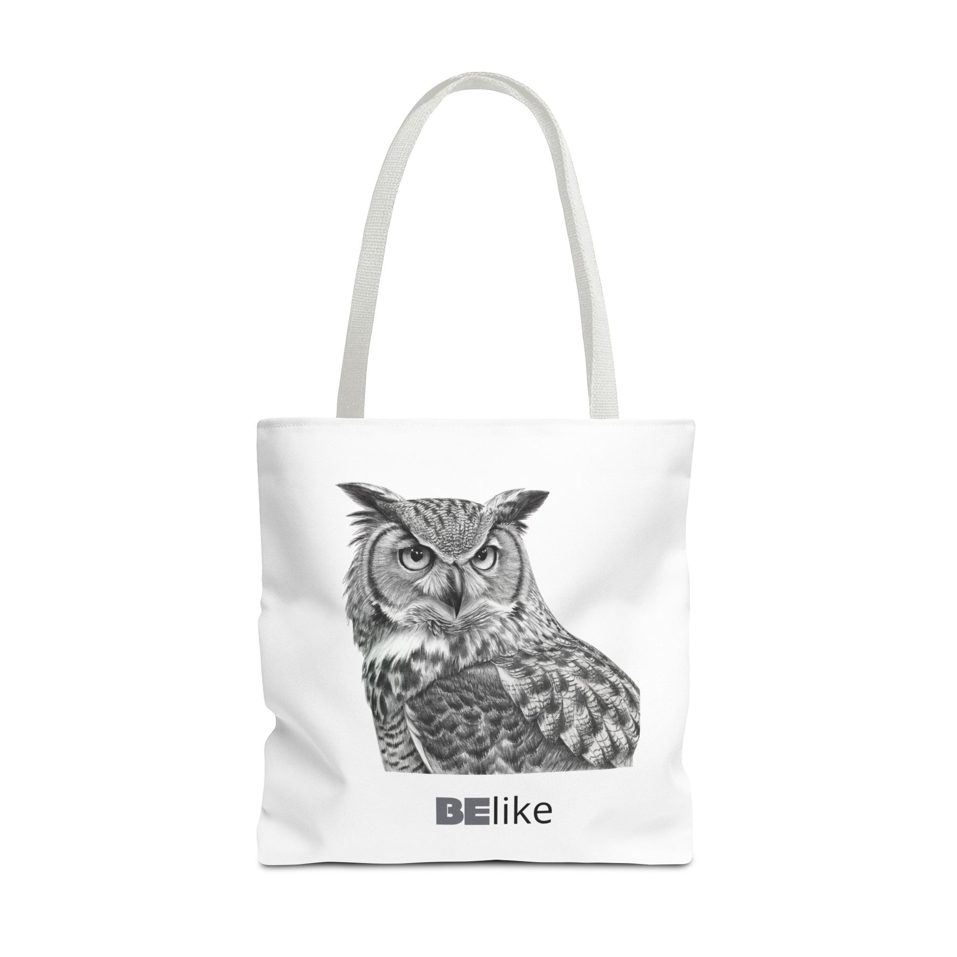 BElike the Owl Tote Bag | Patience & Purpose On the Go | BElike.store