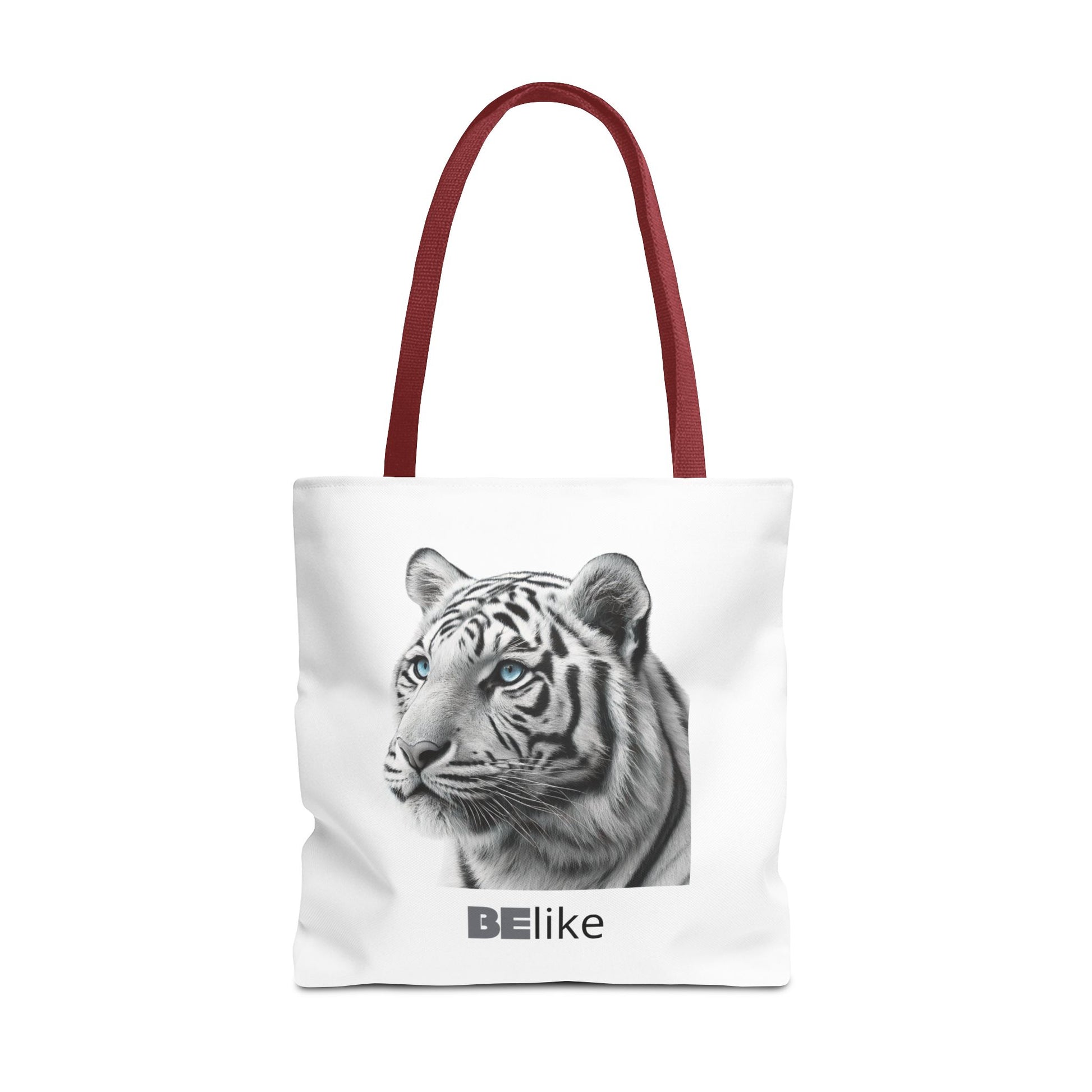 BElike the White Tiger Tote Bag | Independent & Strong | BElike.store