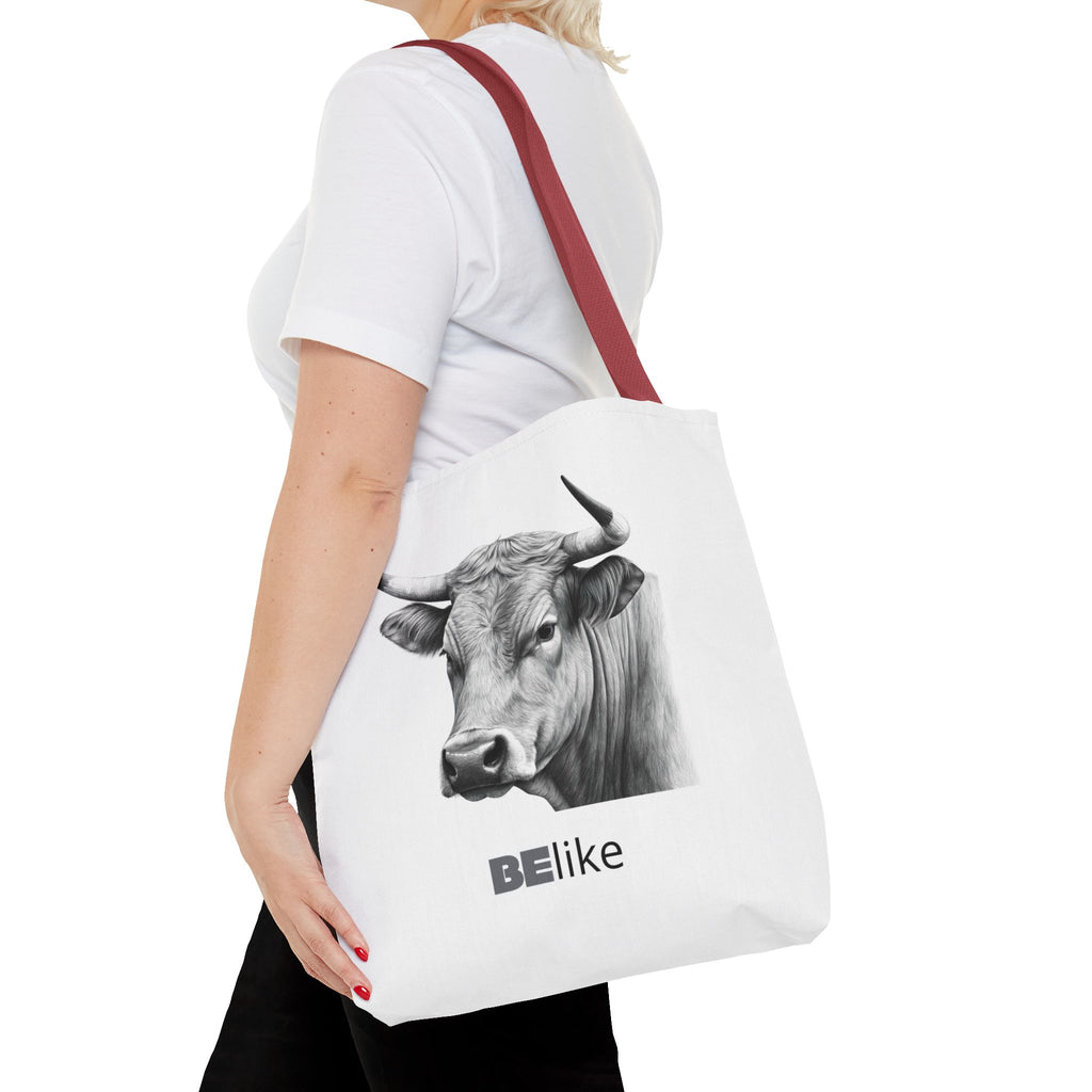 BElike the Bull Tote Bag | Strong & Stylish Animal Spirit Bag | BElike.store