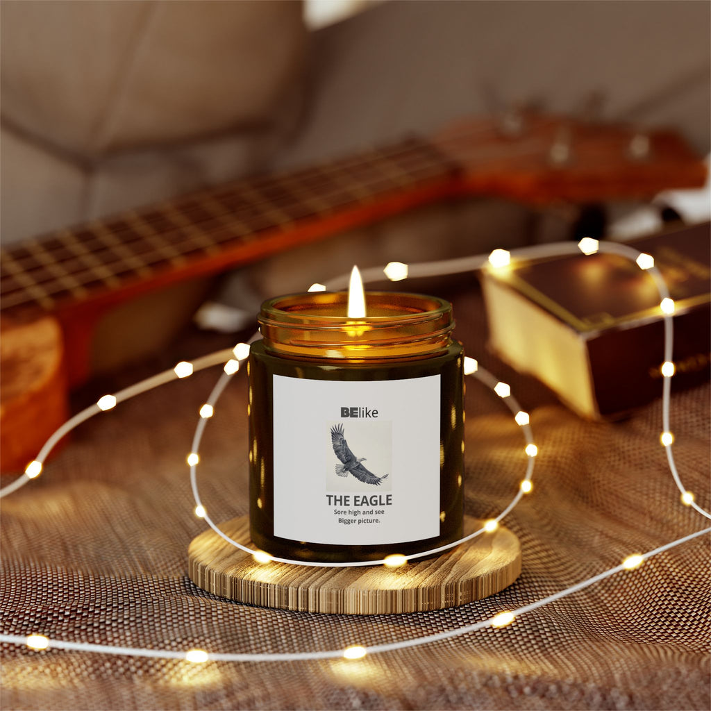 BElike The Eagle Scented Candle - Coconut Apricot Wax (4oz, 9oz)