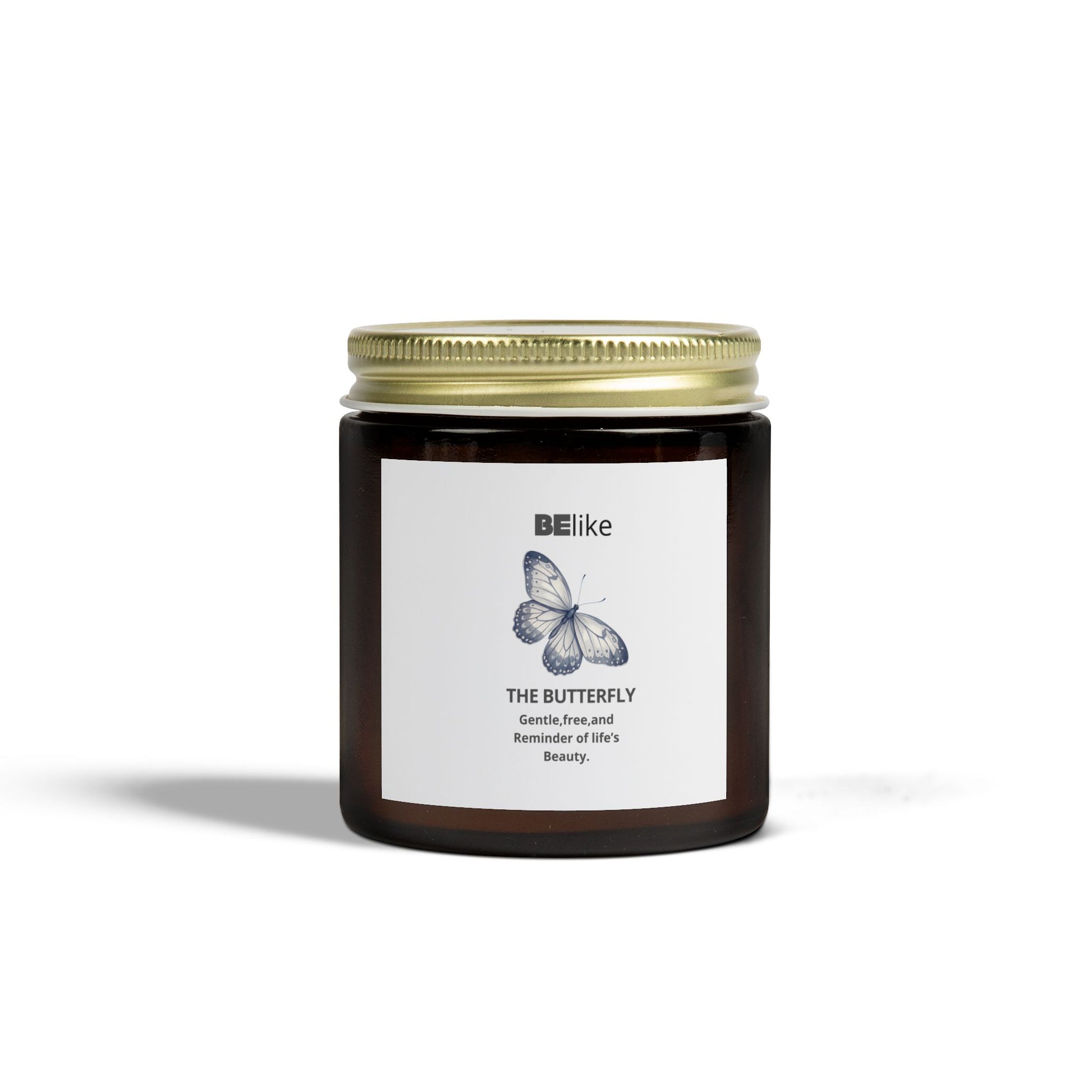 BElike The Butterfly Scented Candle - Coconut Apricot Wax (4oz, 9oz)