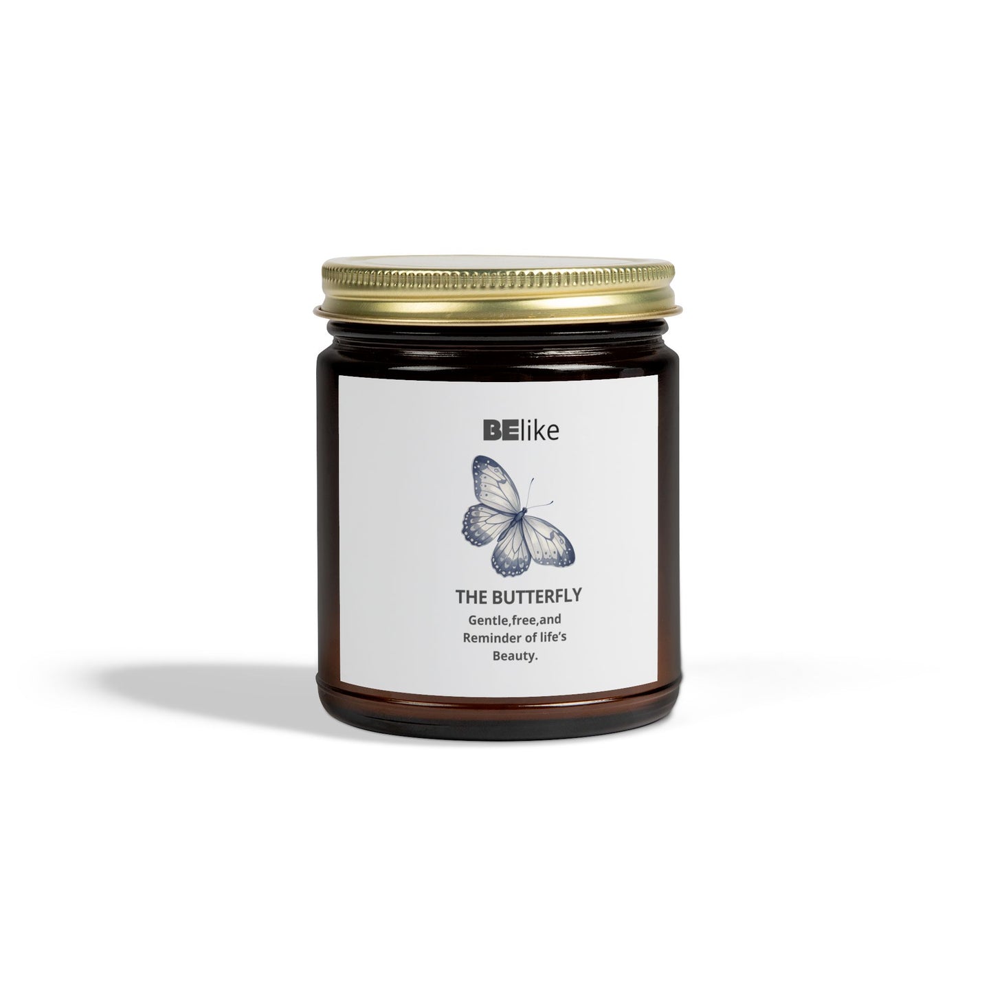BElike The Butterfly Scented Candle - Coconut Apricot Wax (4oz, 9oz)