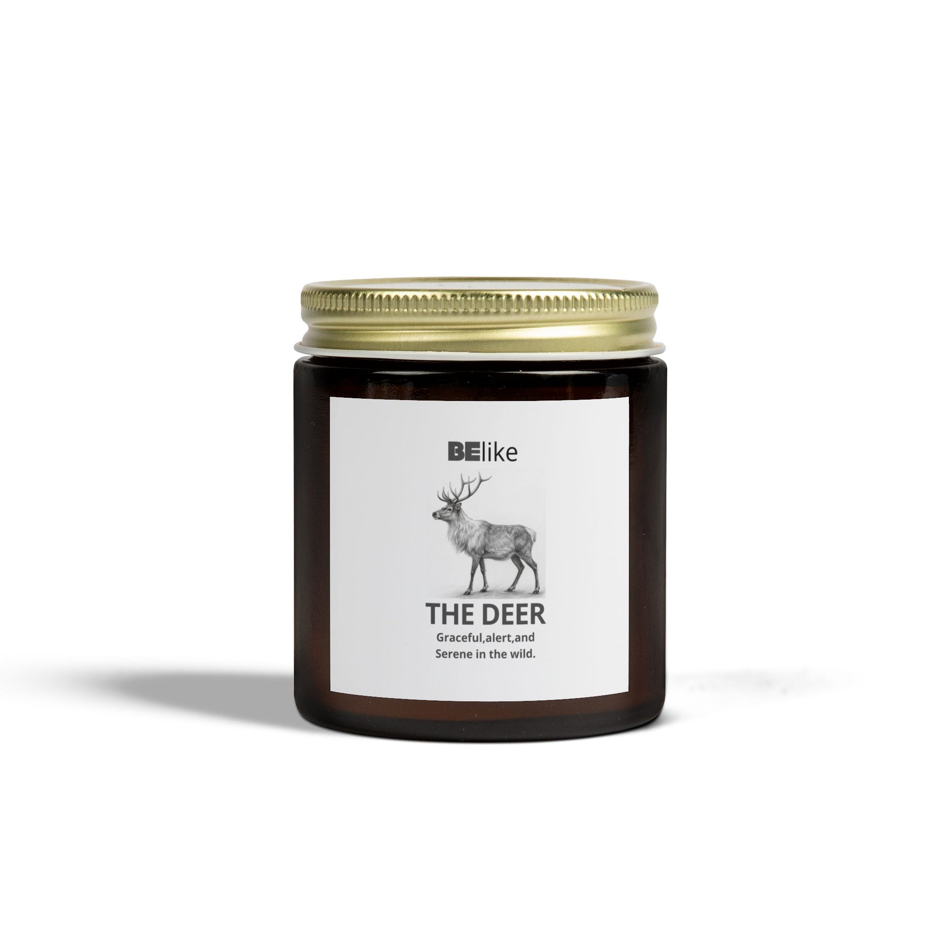 BElike The Deer Scented Candle - Coconut Apricot Wax (4oz, 9oz)