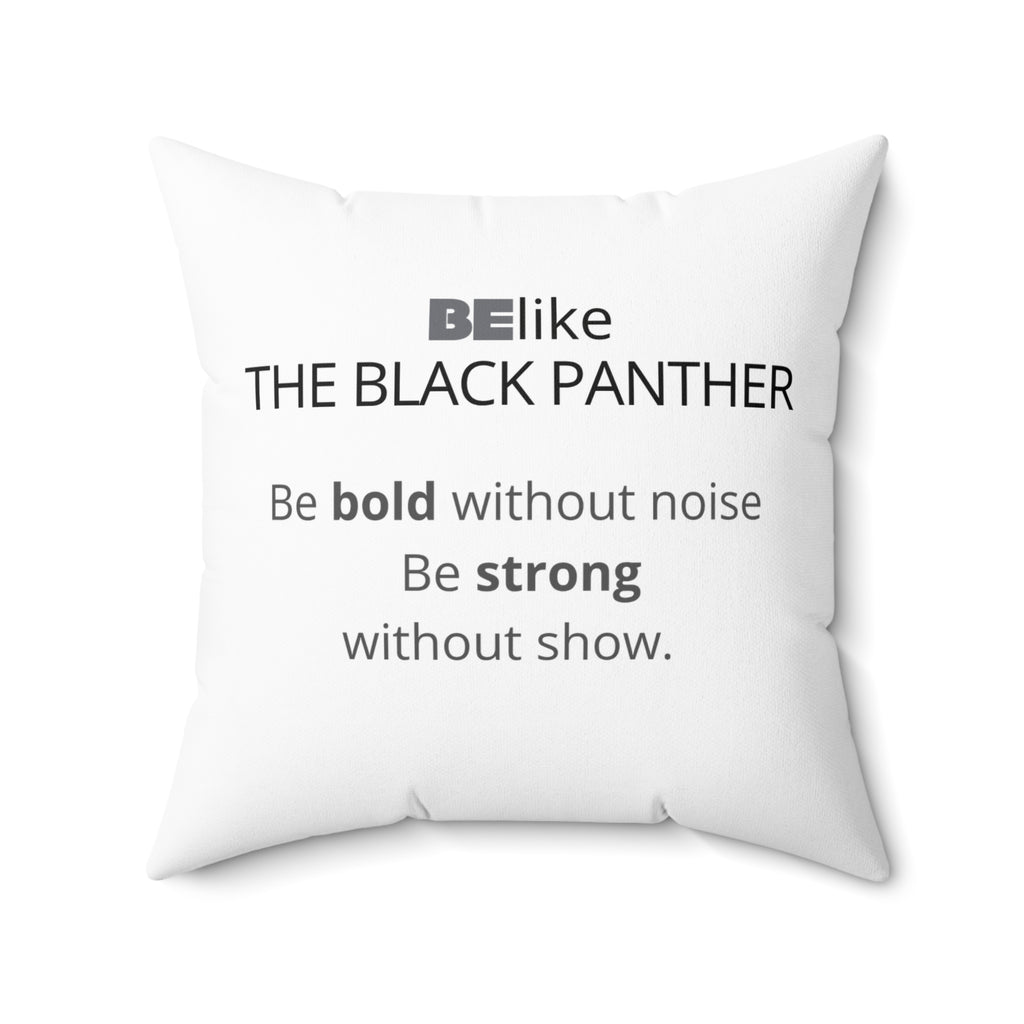 BElike the Black Panther Throw Pillow | Silent Strength for Your Space | BElike.store