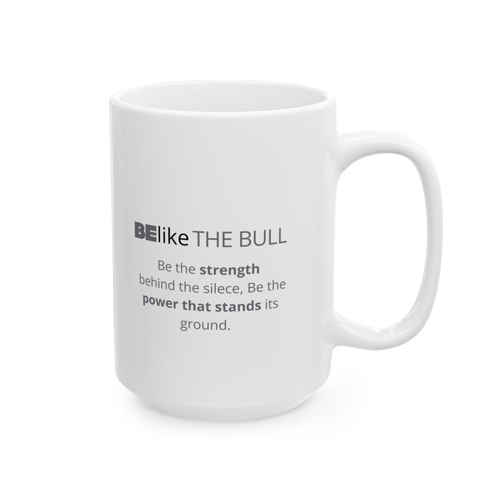 Animal lover gift – bull inspiration mug