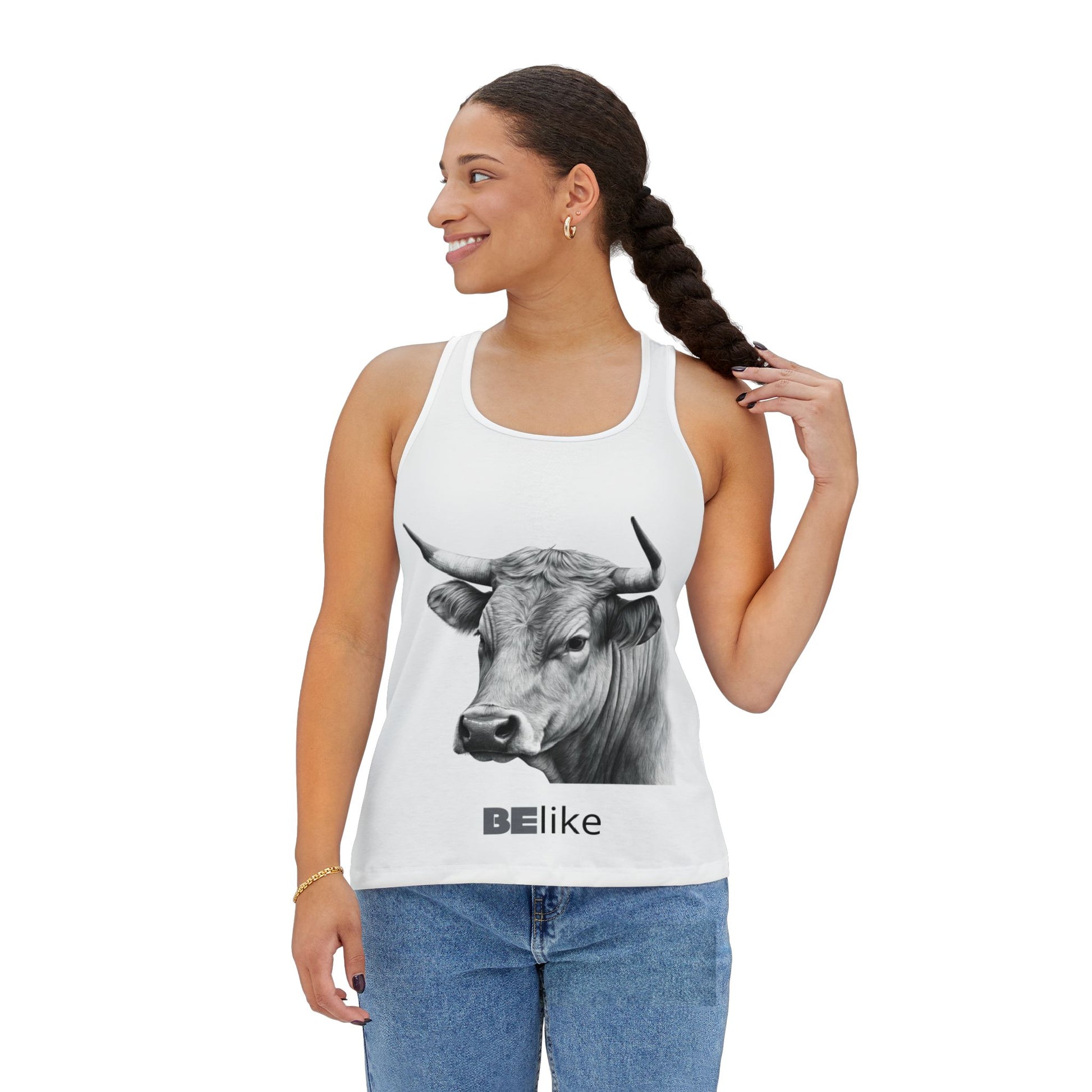 BElike the Bull women’s tank apparel