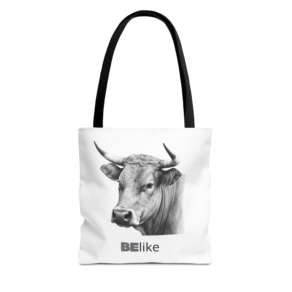 Bull spirit animal tote bag