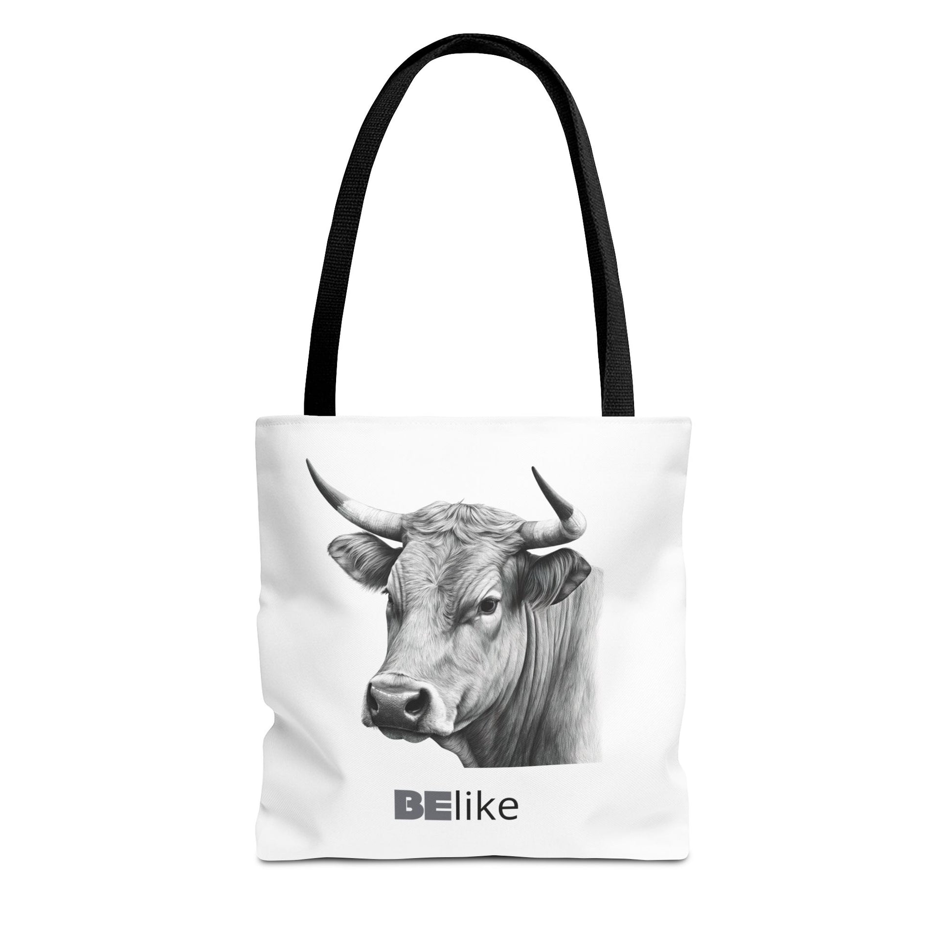 Bull spirit animal tote bag
