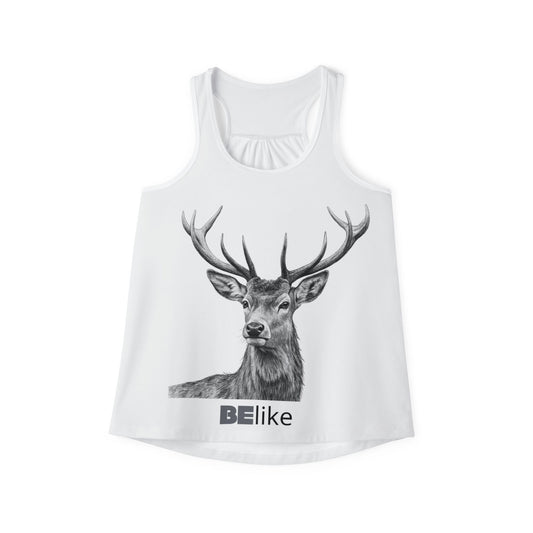 BElike the Deer Racerback Tank for Mindful Living