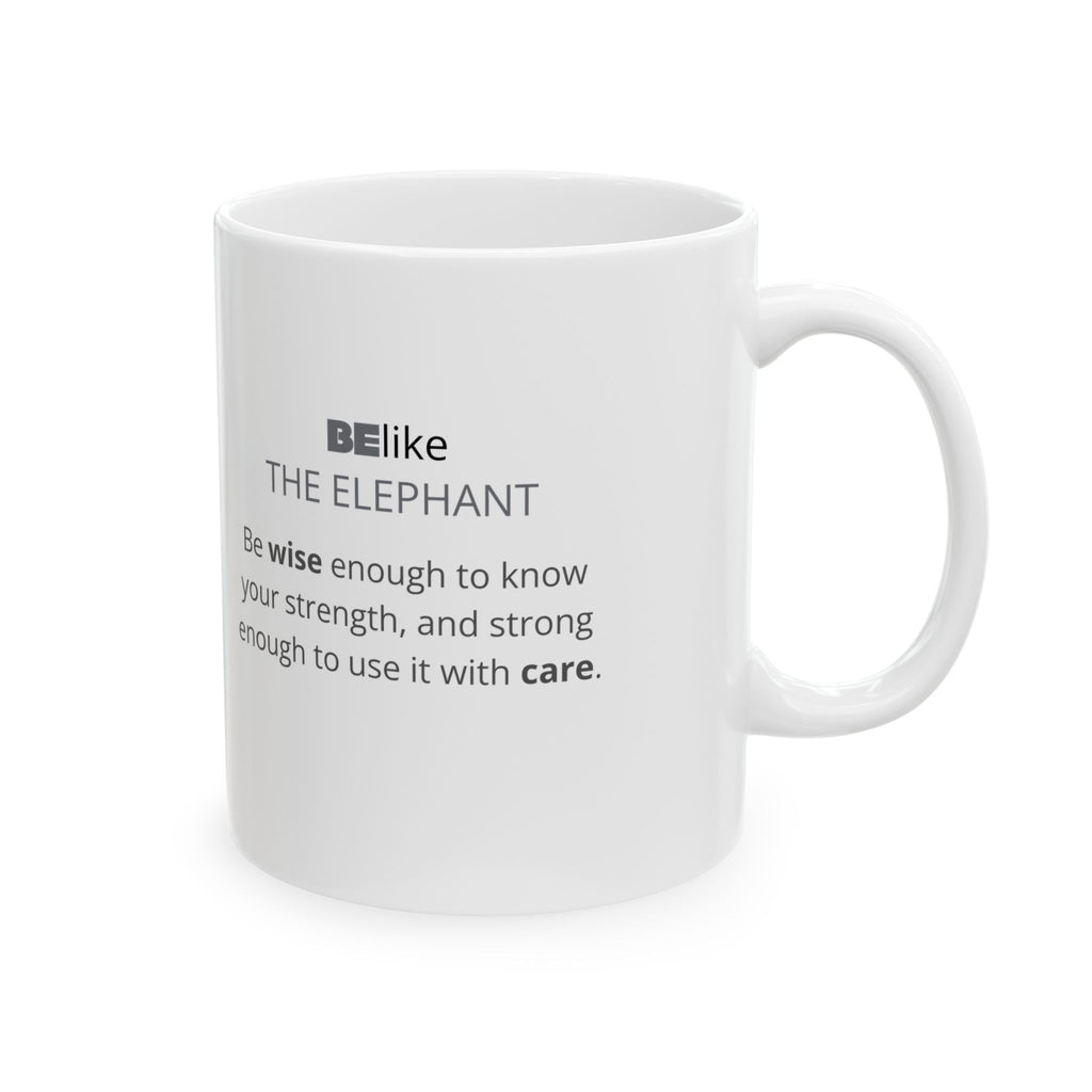Elephant quote coffee cup