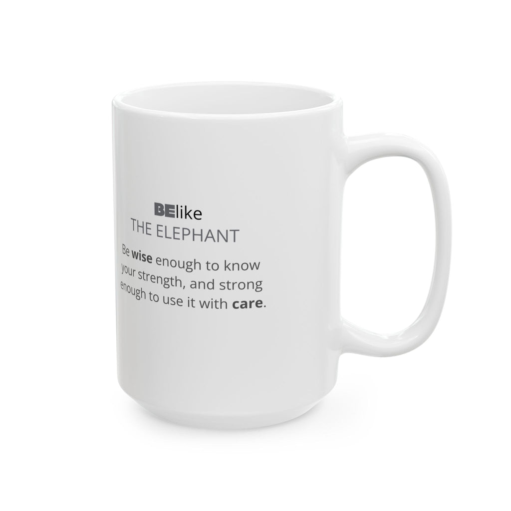 Gift mug for animal lovers with quote for deep thinkers