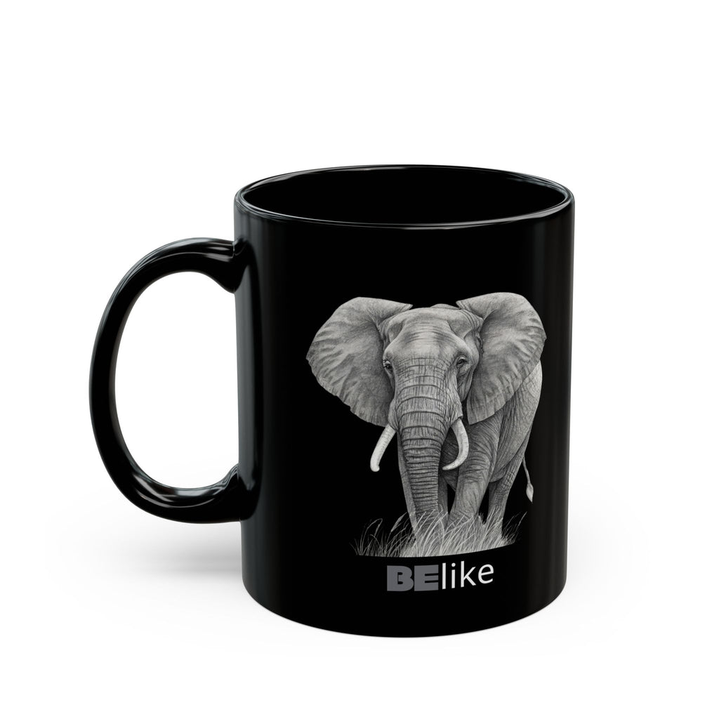 Gift mug with elephant symbolism