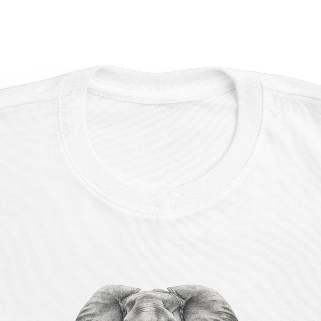 Inspirational elephant spirit animal tee for toddlers