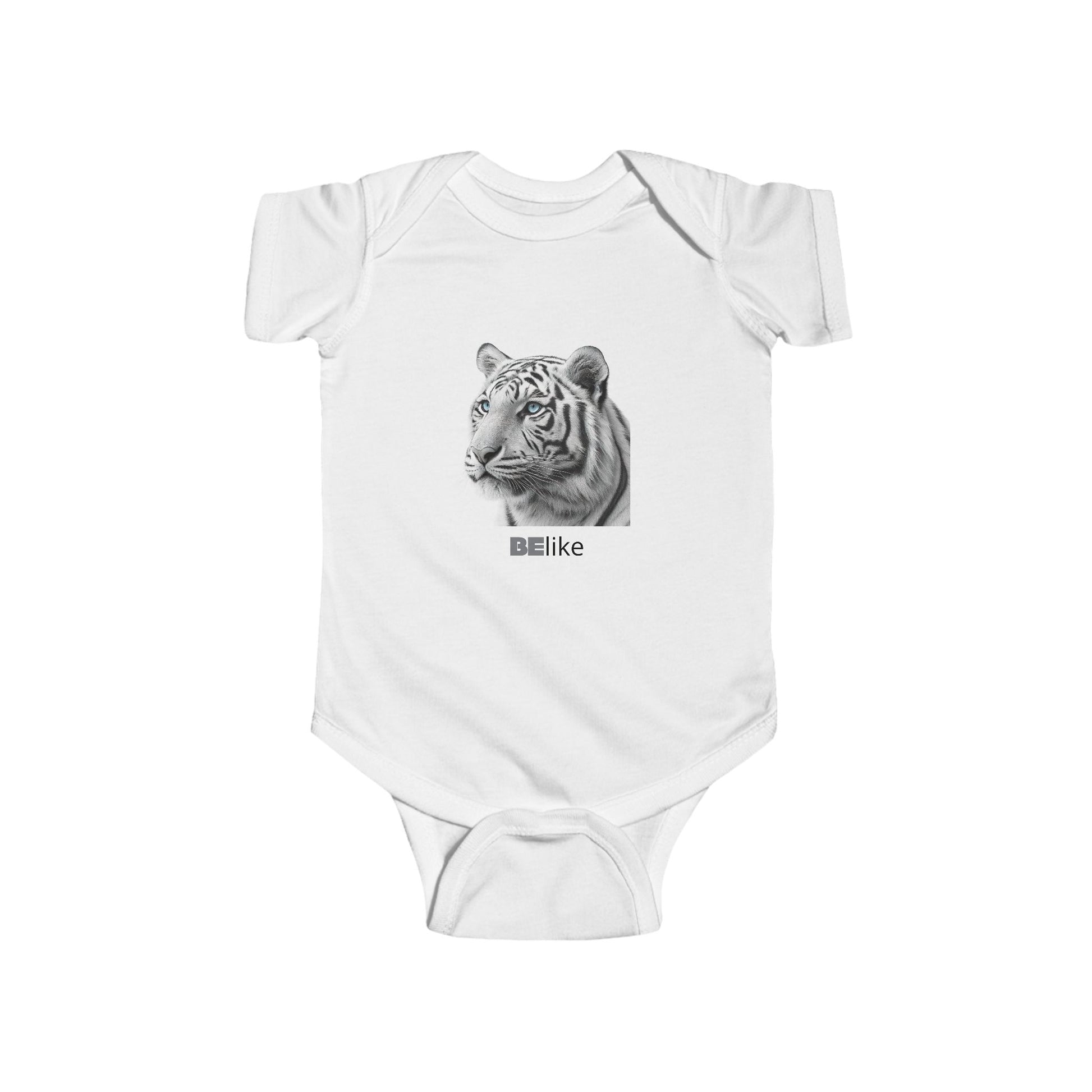 Inspirational newborn gift with tiger message