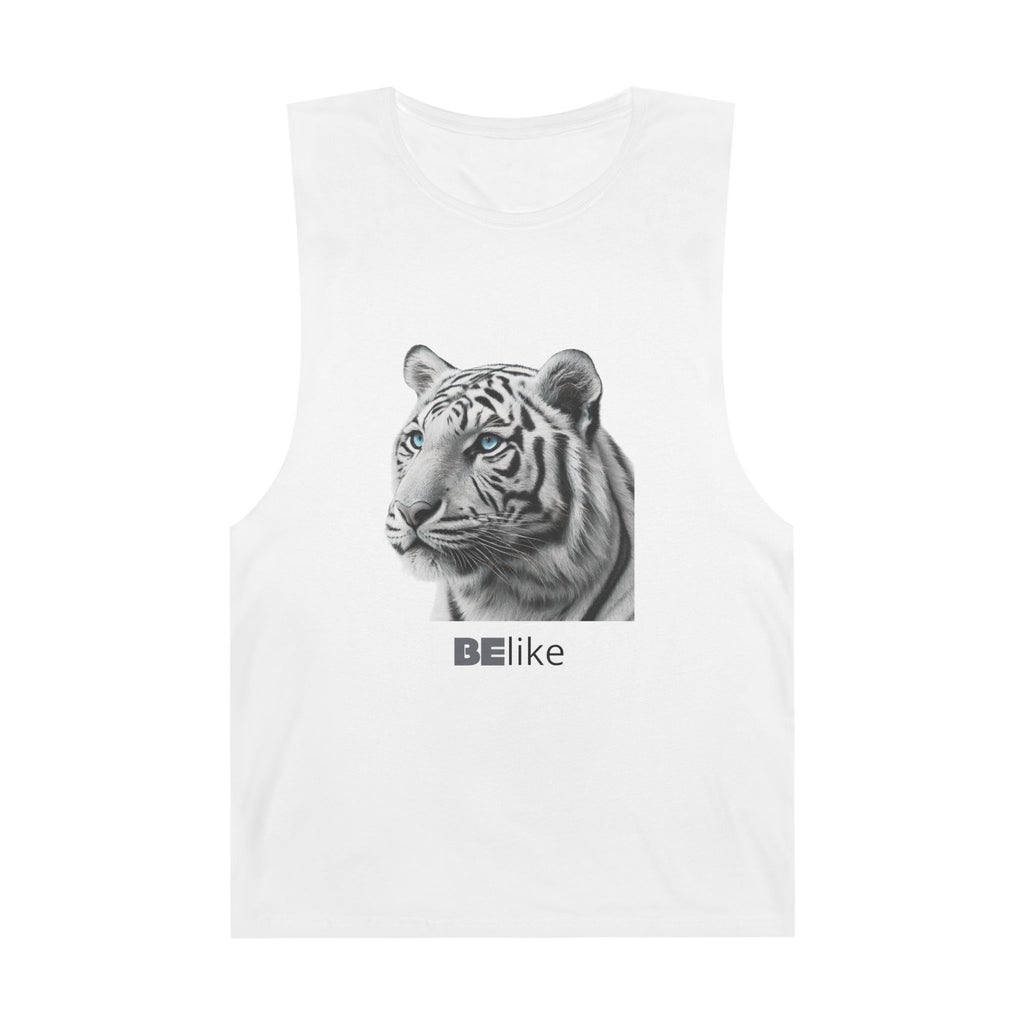 Inspirational white tiger spirit animal tank top