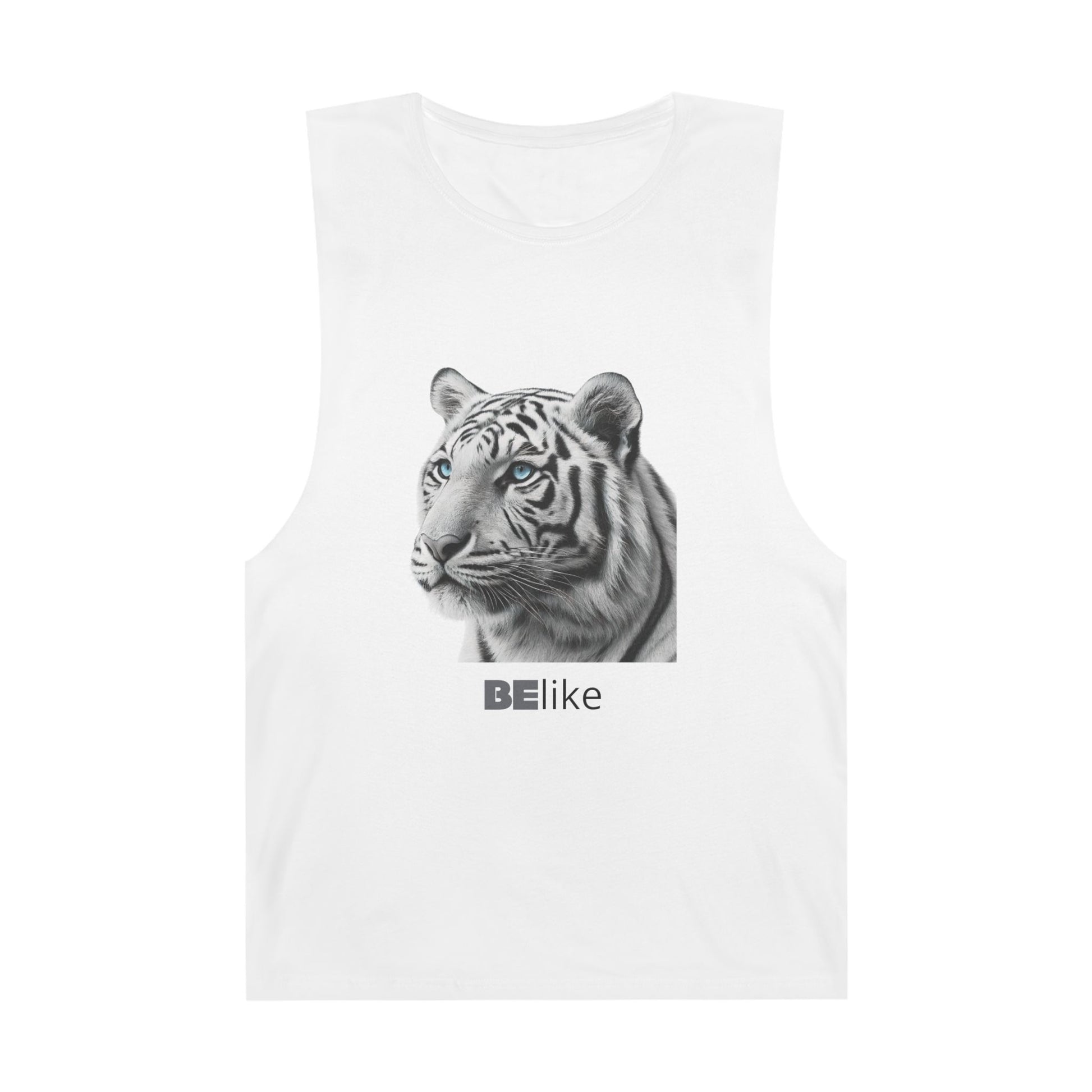 Inspirational white tiger spirit animal tank top
