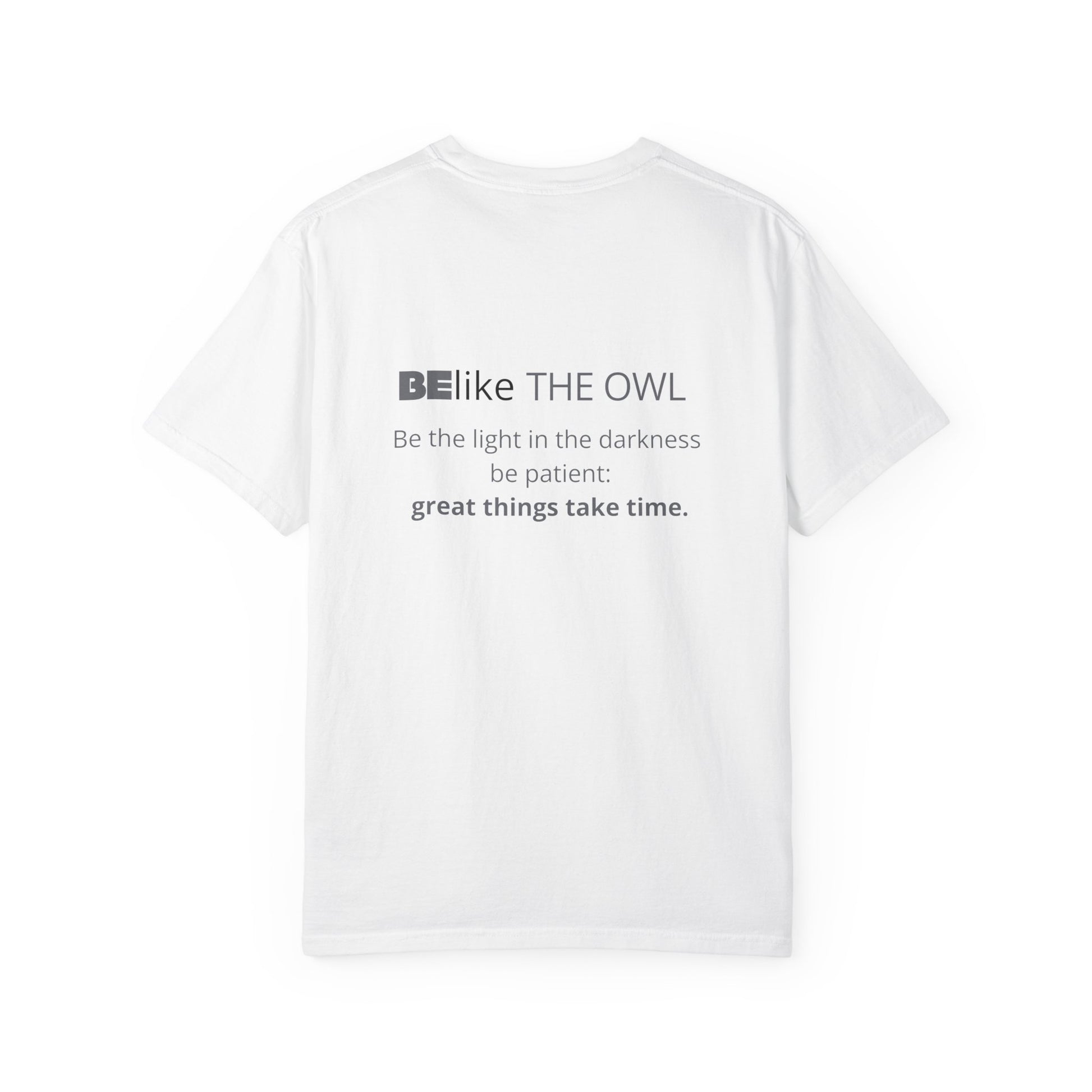 Minimalist owl spirit animal t-shirt
