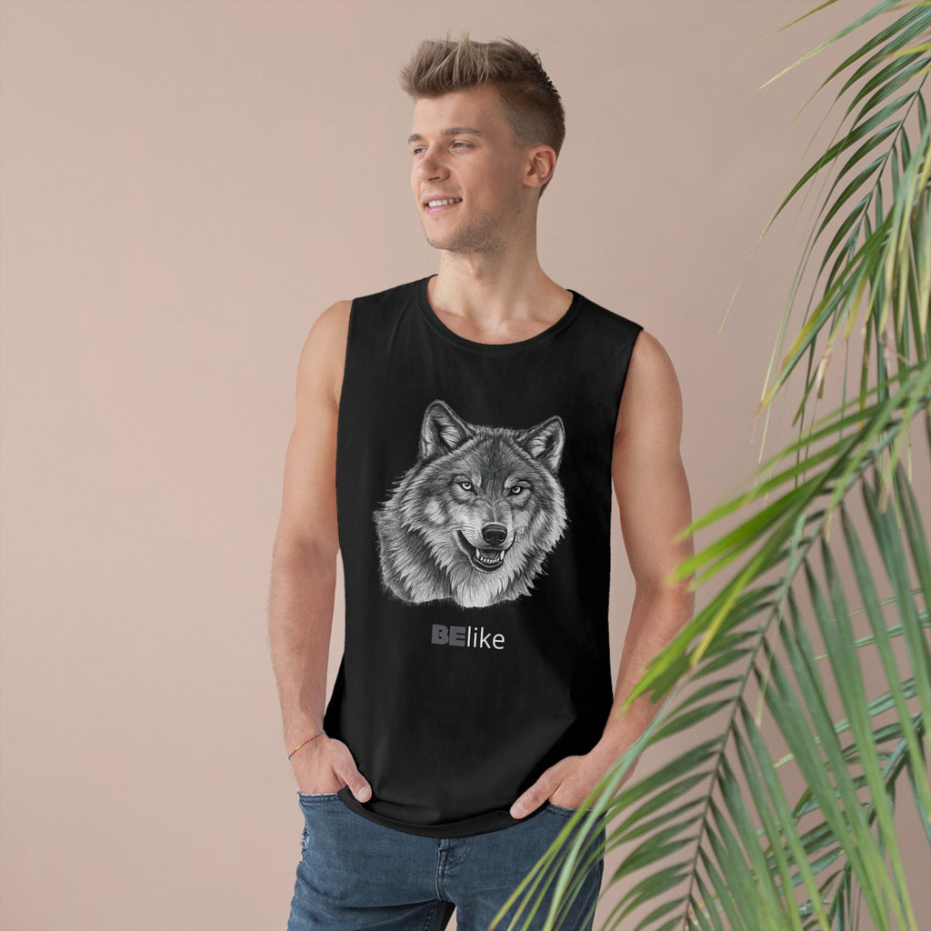 Model Wearing Spirit Animal Motivational Tank Top