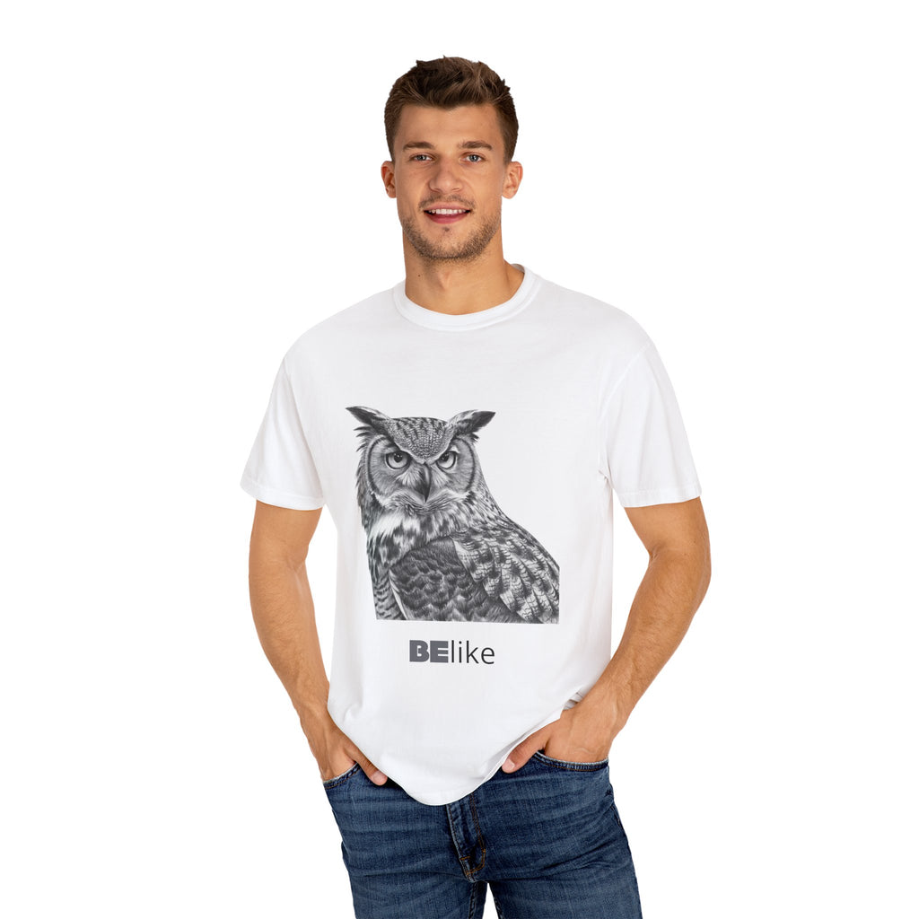 Motivational owl quote shirt for men and women