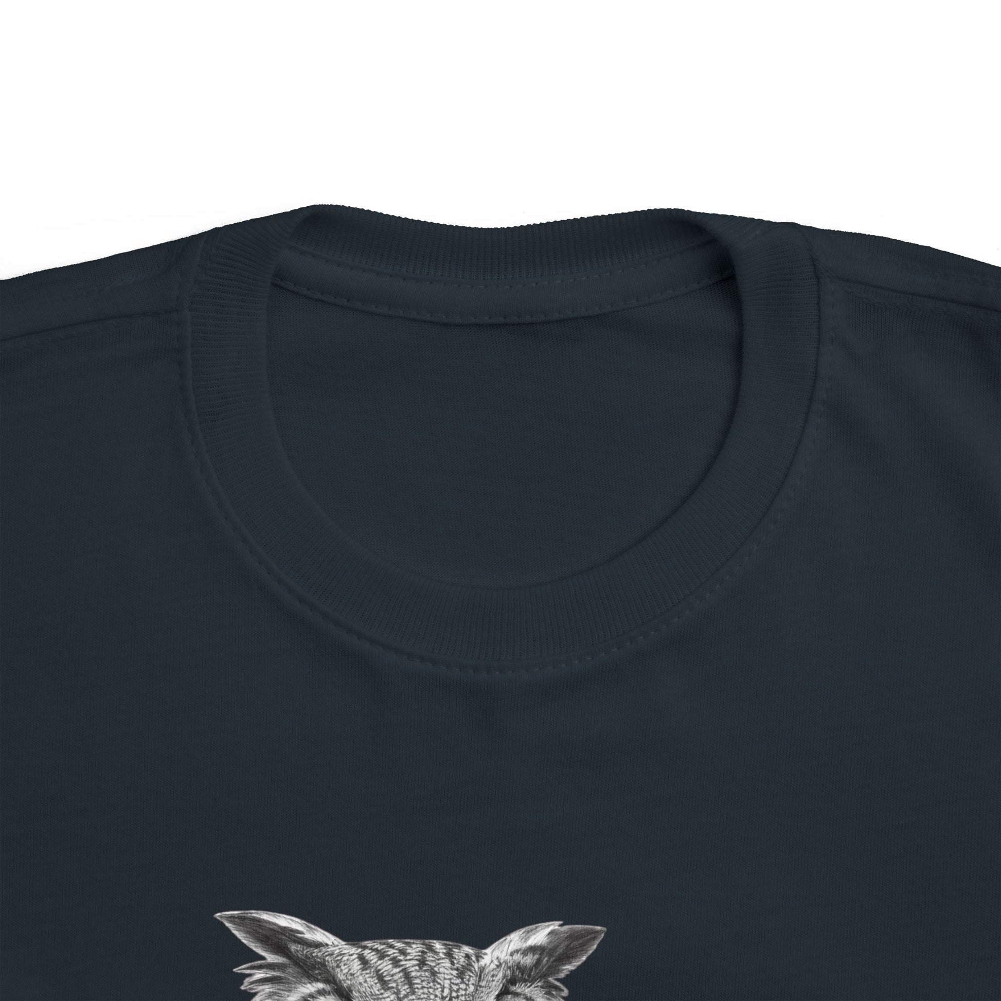 Owl toddler tee with patience and wisdom quote