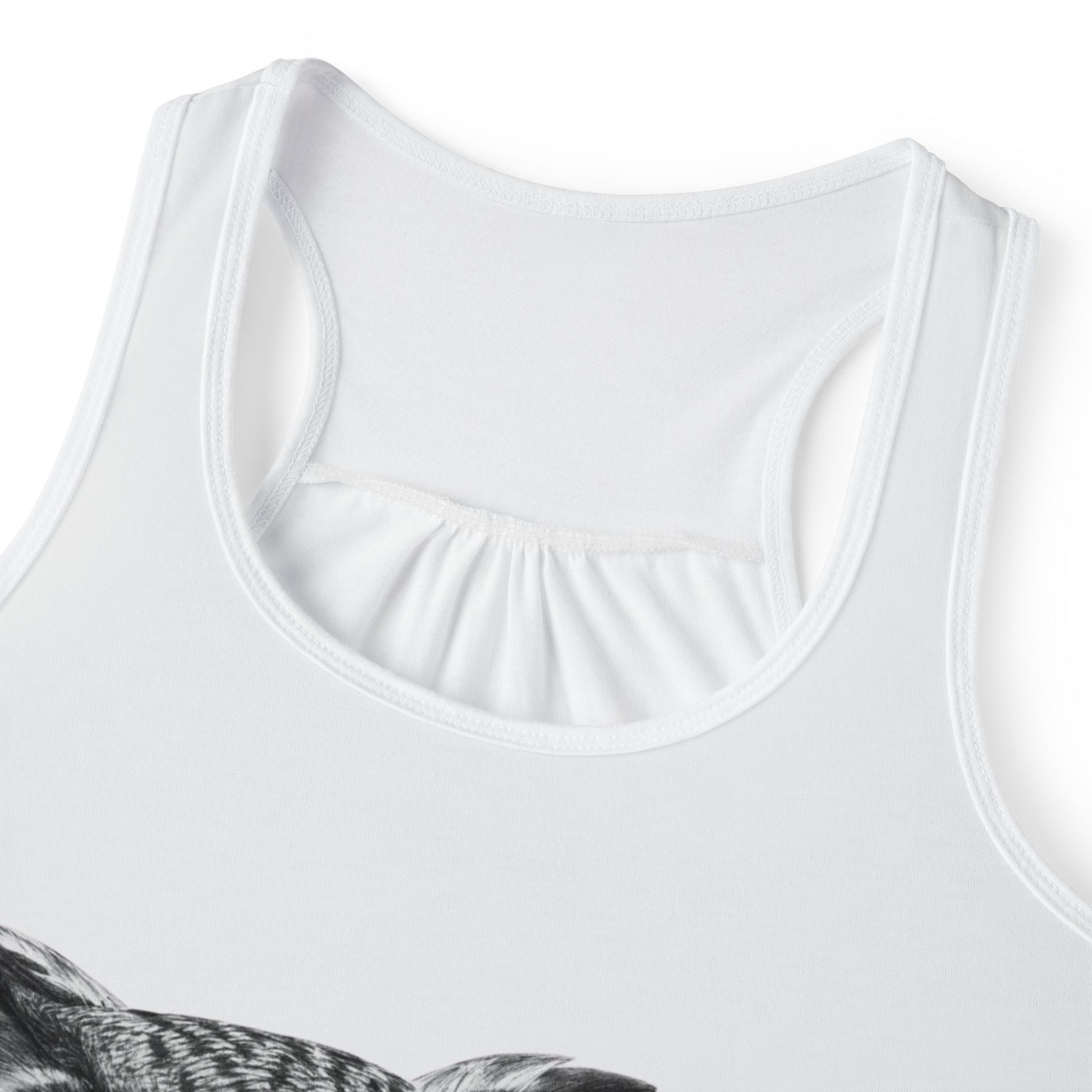 Spirit animal owl tank top for mindful living