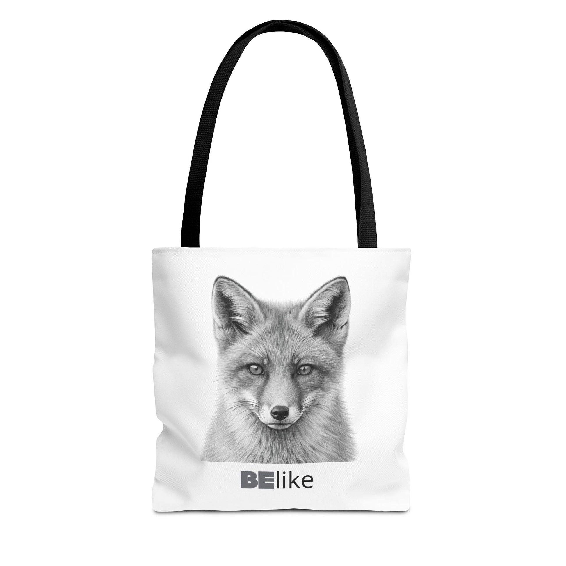 Minimalist fox tote bag – BElike the Fox collection