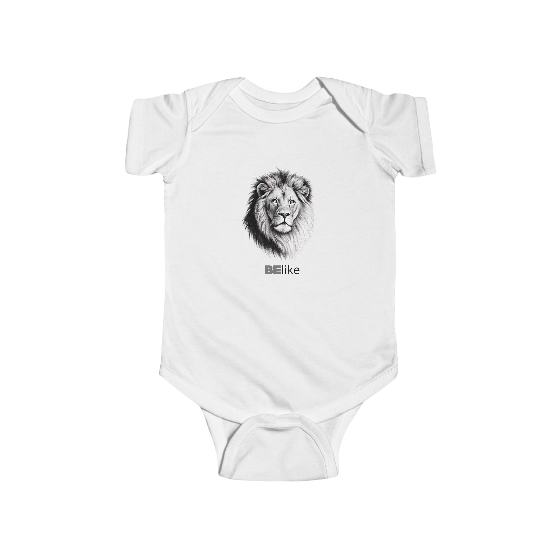 BElike the Lion baby bodysuit for courageous little cubs